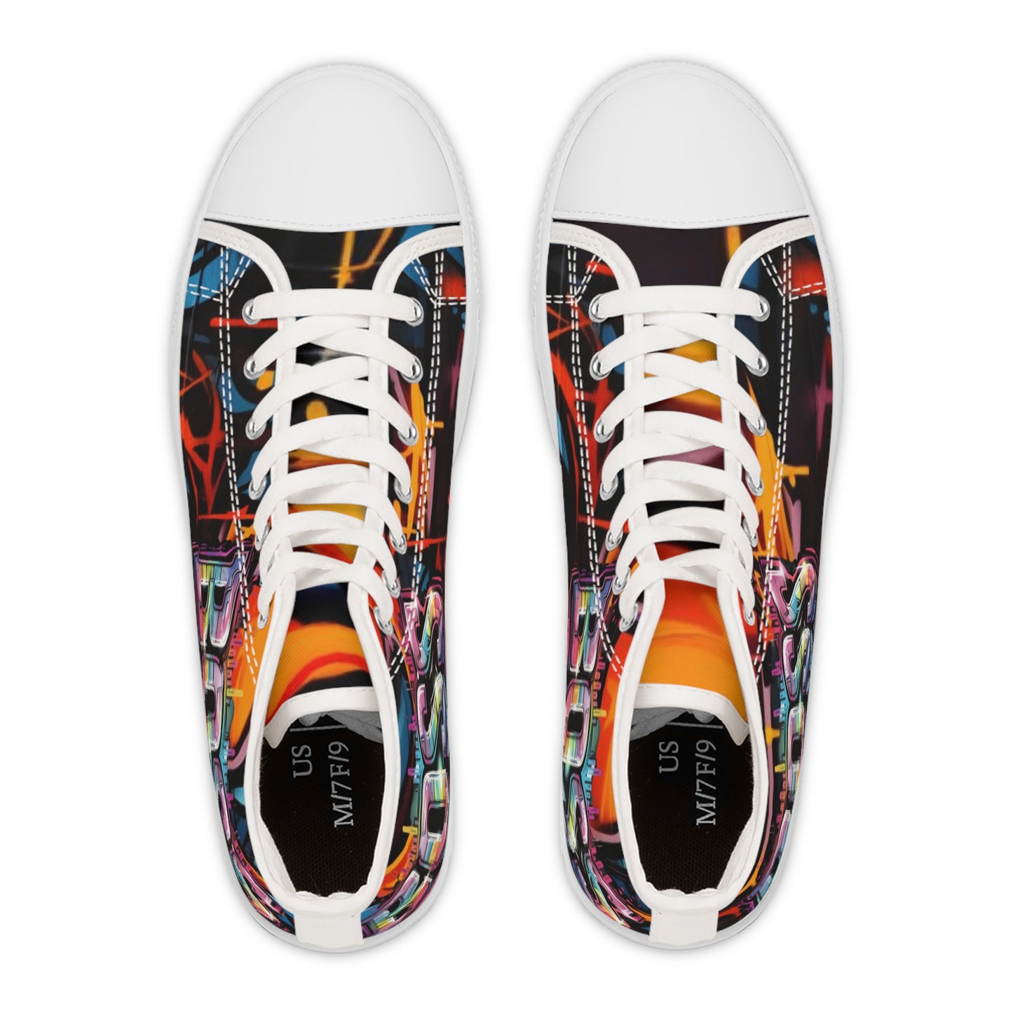 Sneakers Graffiti Boss Female Sk8 High Top