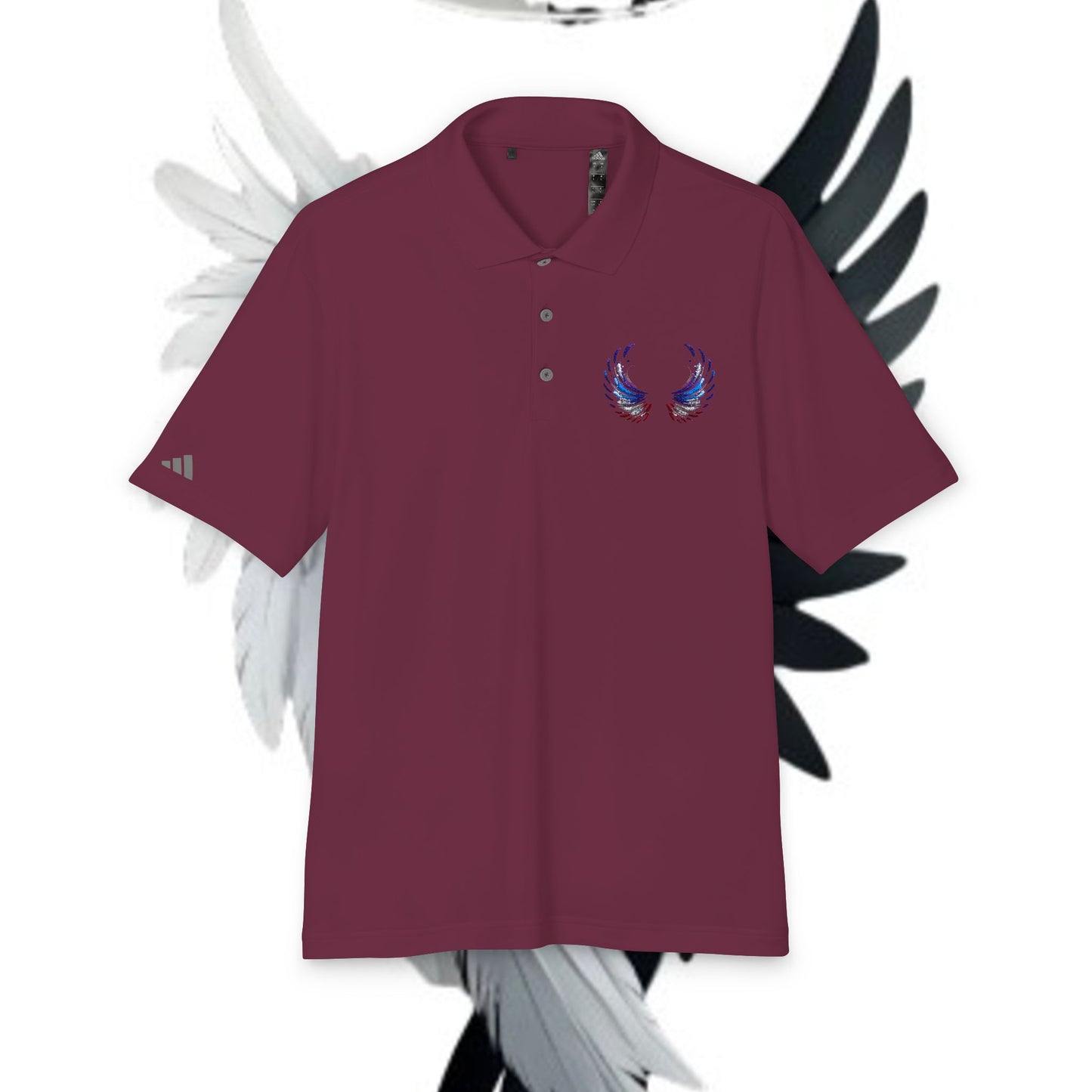 Polo Shirt Butterfly Wing Design