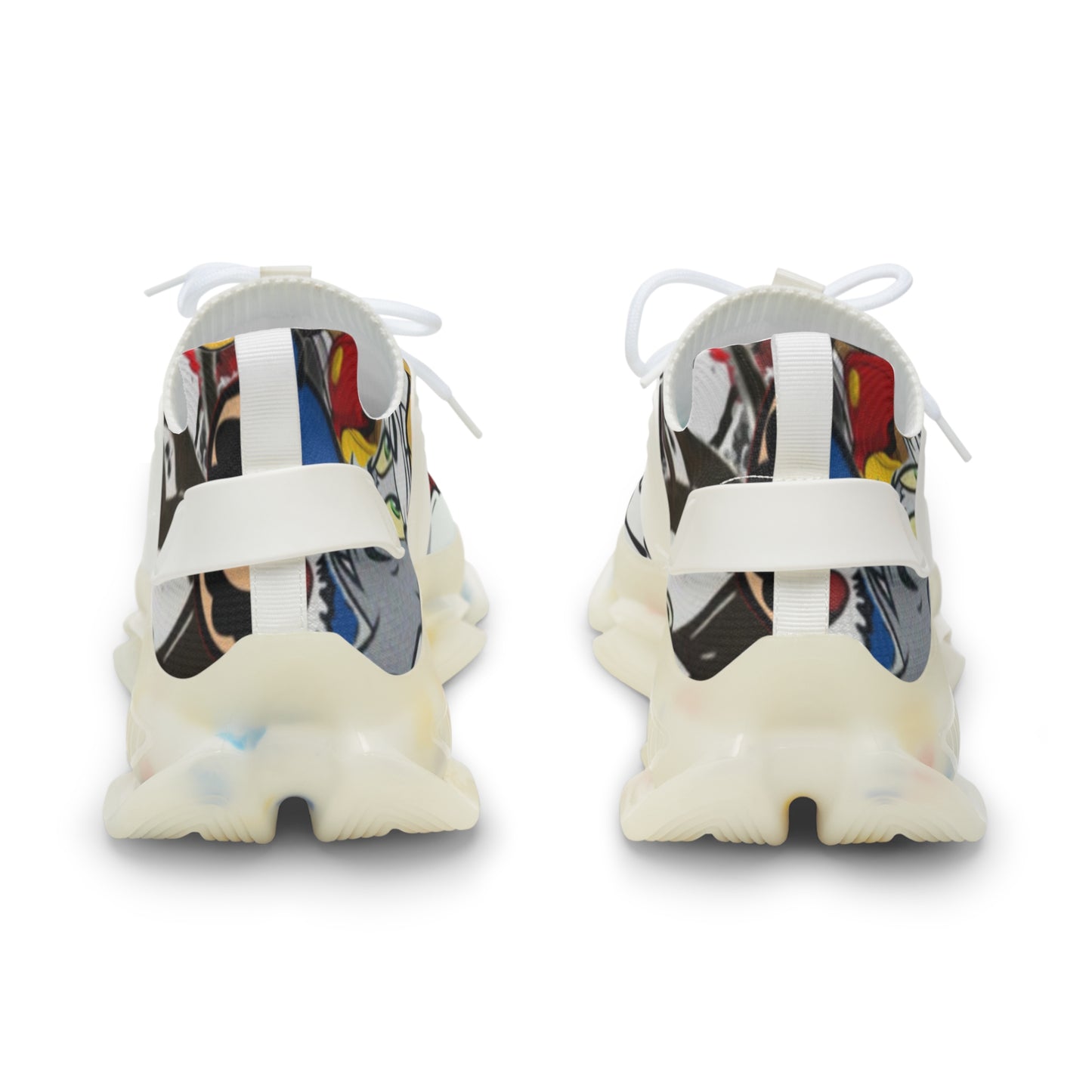 Sneakers Cartoon Mashup Men's Mesh