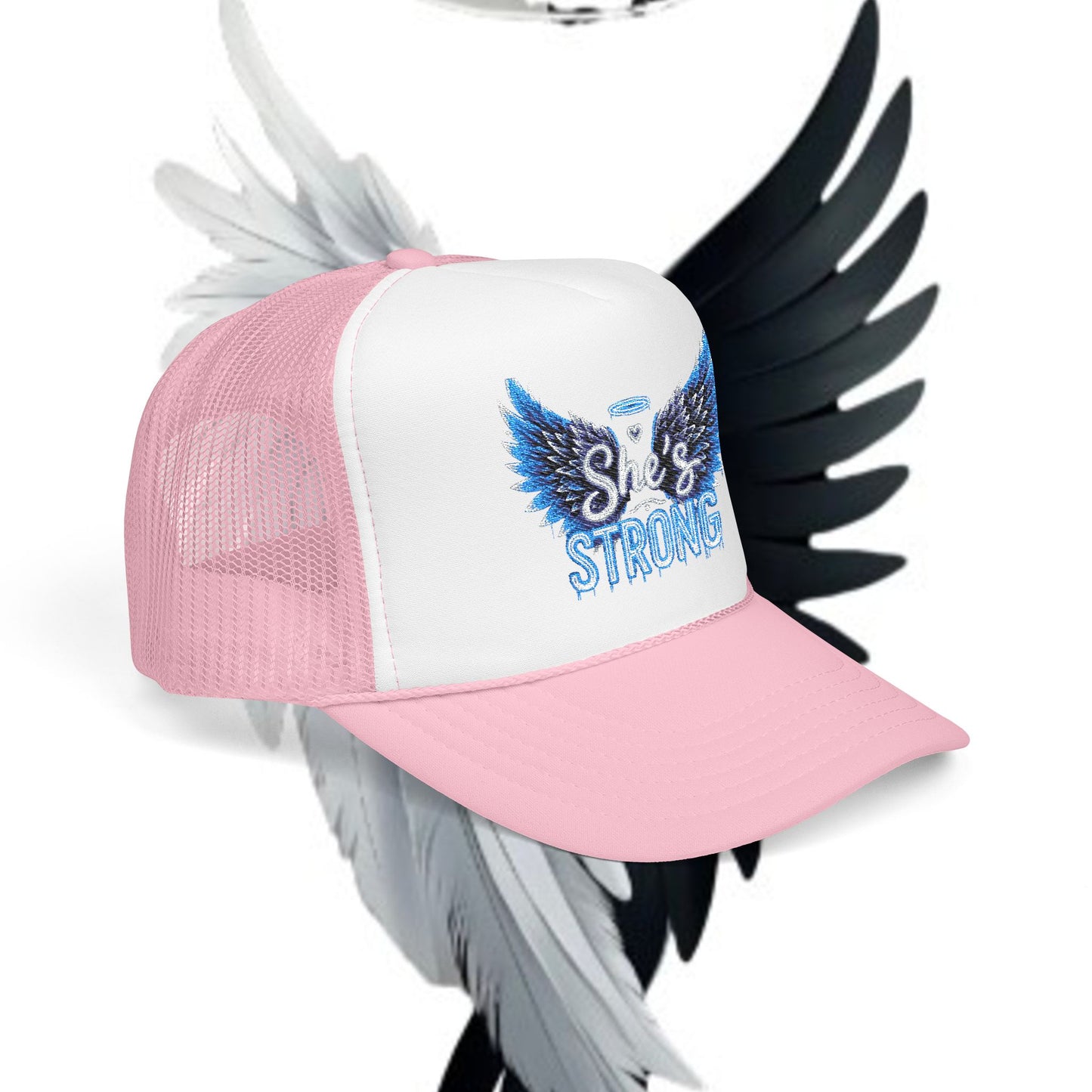 Embroidered Foam Trucker Hat - She Gifted Design