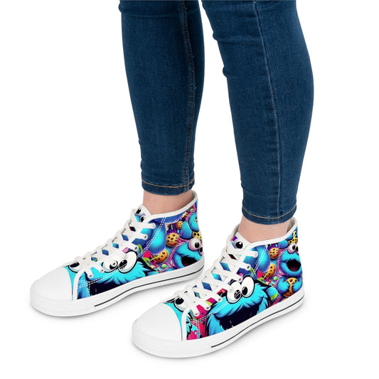 Cookie Monster High Top Sneakers