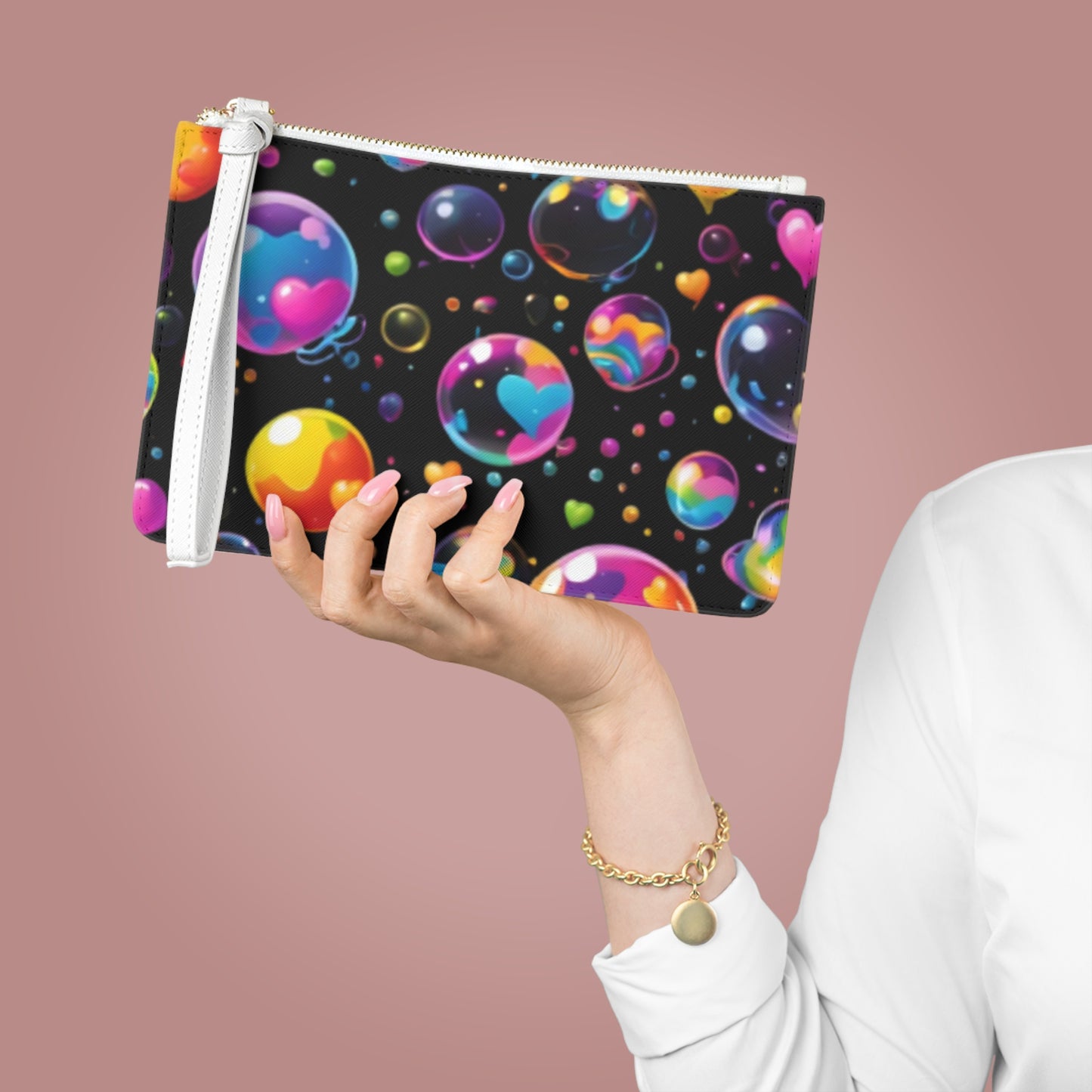 Candy Rain Clutch Bag