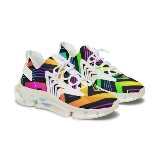 Colorful Women's Mesh Sneakers - Stylish Athletic Shoes for Casual Wear, Fitness, Street Style, Gifts for Her, Holiday Essentials