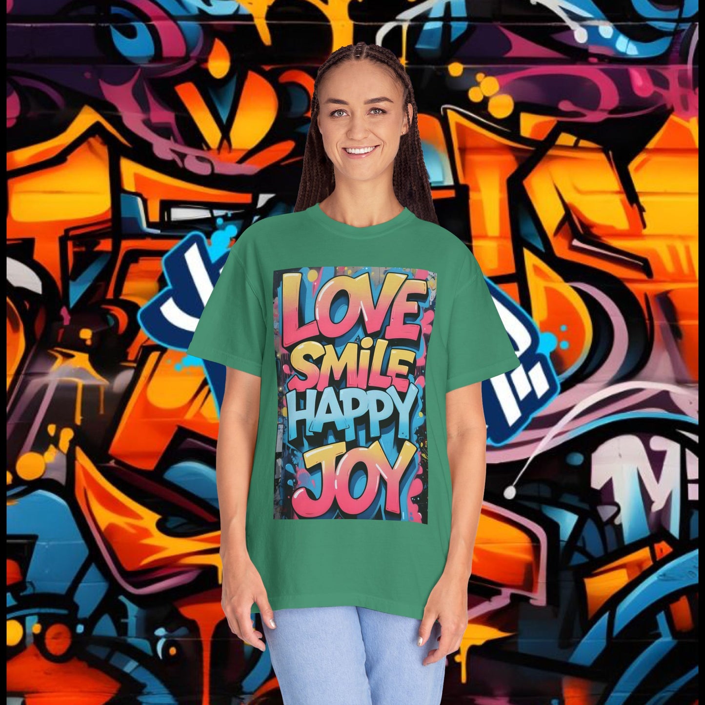 Vibrant Positive Vibes T-Shirt, Affirmation Tee, Casual Wear, Gift for Friends, Summer Style, Joyful Graphic Tee