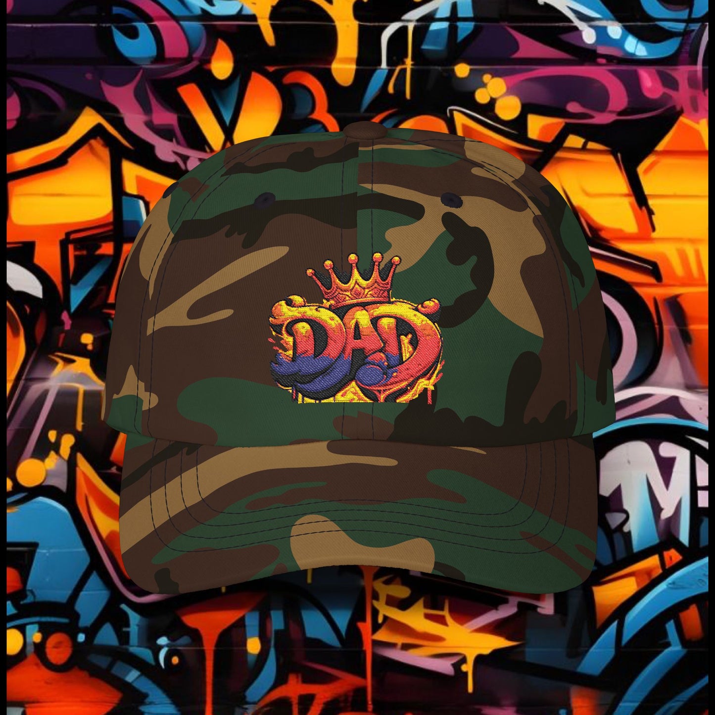 Dad Cap - King Dad Hat from I'm Built Different Collection