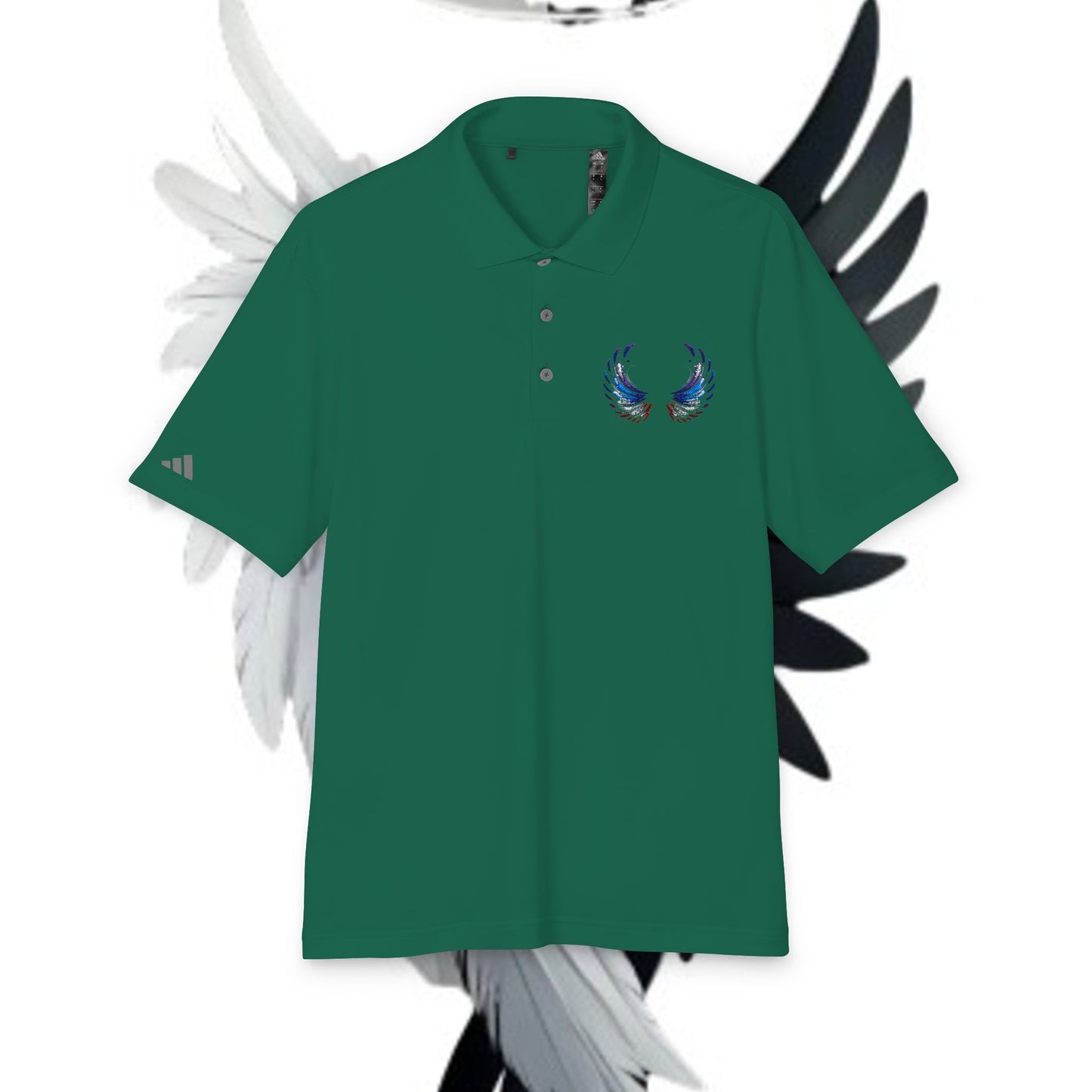 Polo Shirt Butterfly Wing Design