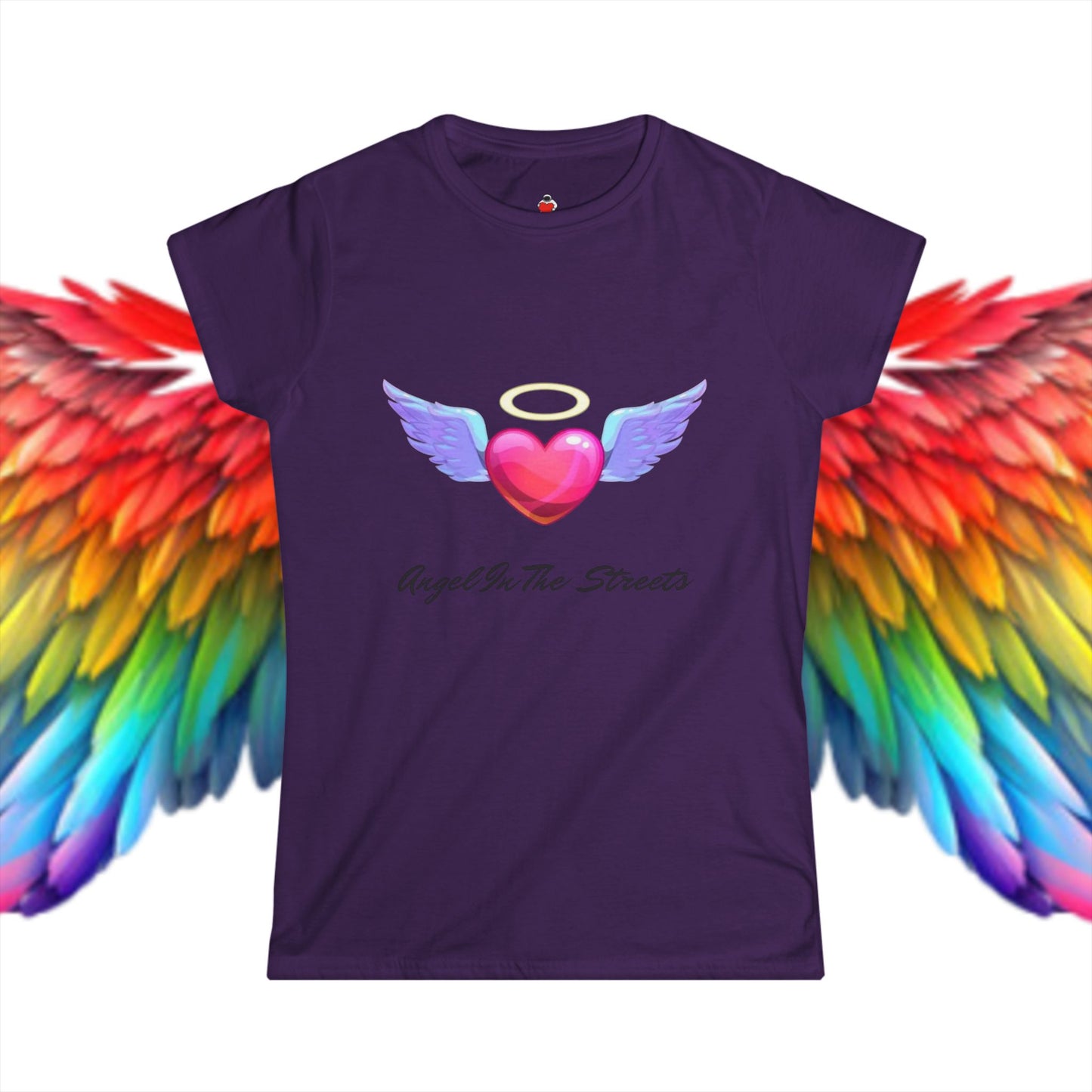 Women's Tee - Angel & Demon Collection Heaven vs Hell Streetwear Attitude