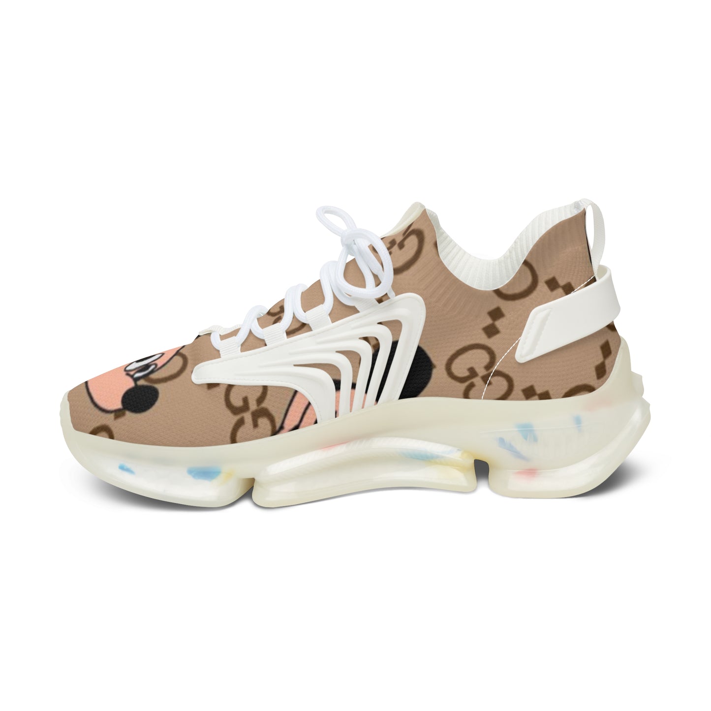 Sneakers - Mickey Mouse Gucci Design for Women