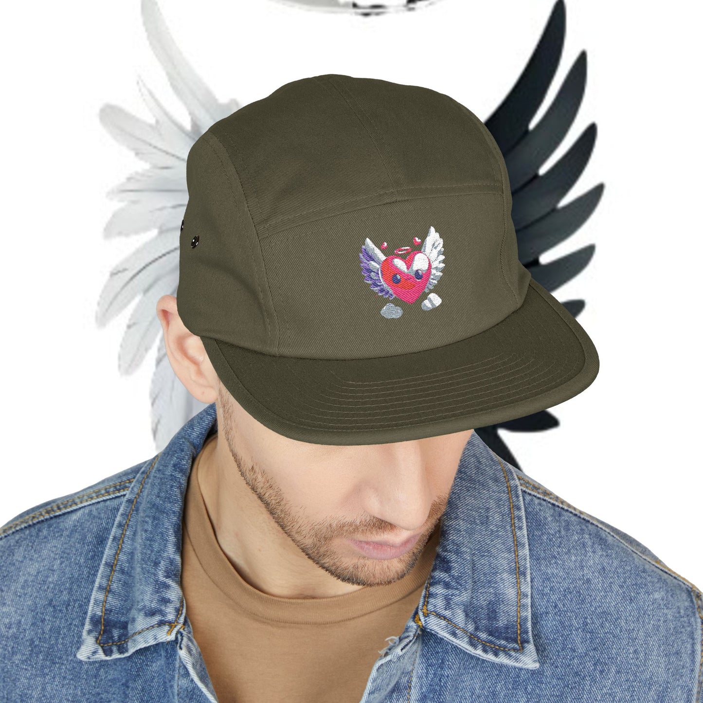 Embroidered Cap - Follow Your Heart Hat