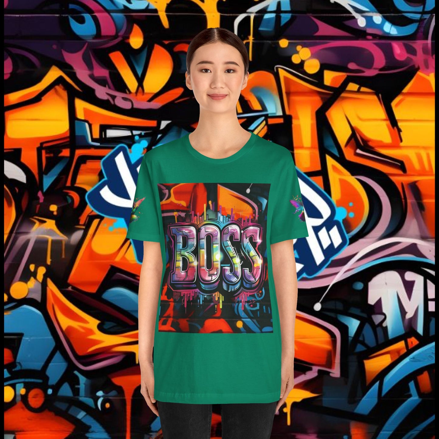 Graffiti Boss Female Tee