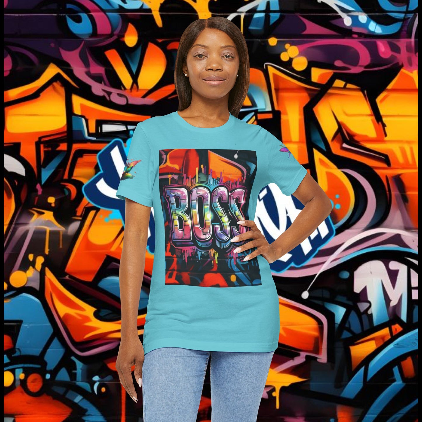 Graffiti Boss Female Tee