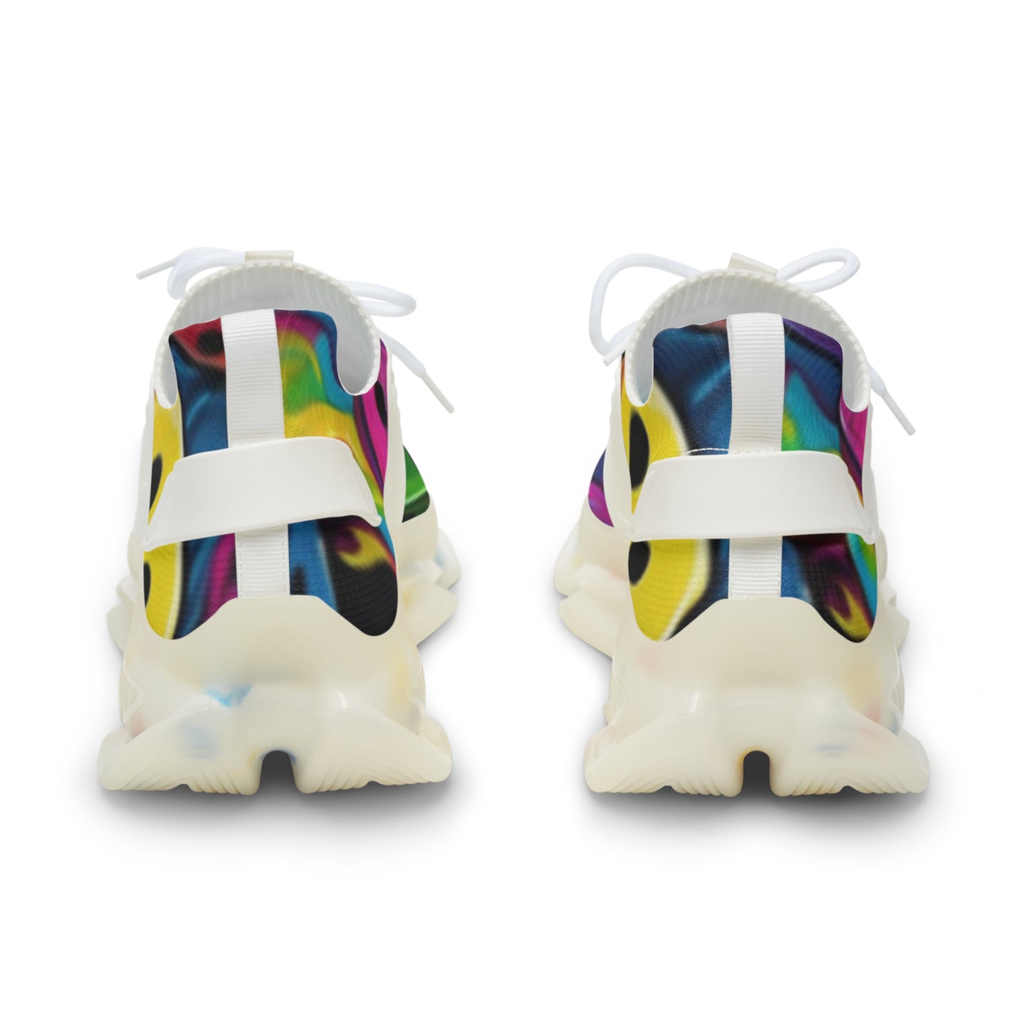 Roll the dice Men's Mesh Sneakers, Trendy Athletic Shoes, Colorful Casual Footwear, Statement Sneakers, Unique Sports Shoes