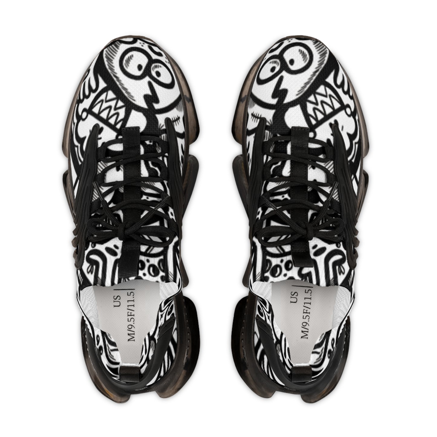 Stylish Graphic Sneakers for Men, Trendy Athletic Shoes, Unique Footwear, Casual Sneakers, Streetwear Shoes, Gift for Him