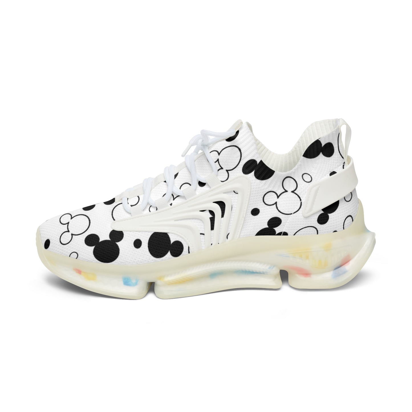 Playful Women's Mesh Sneakers with Colorful Mickey Design, Trendy Athletic Shoes, Everyday Comfort Footwear, Gifts for Disney Lovers, [...]