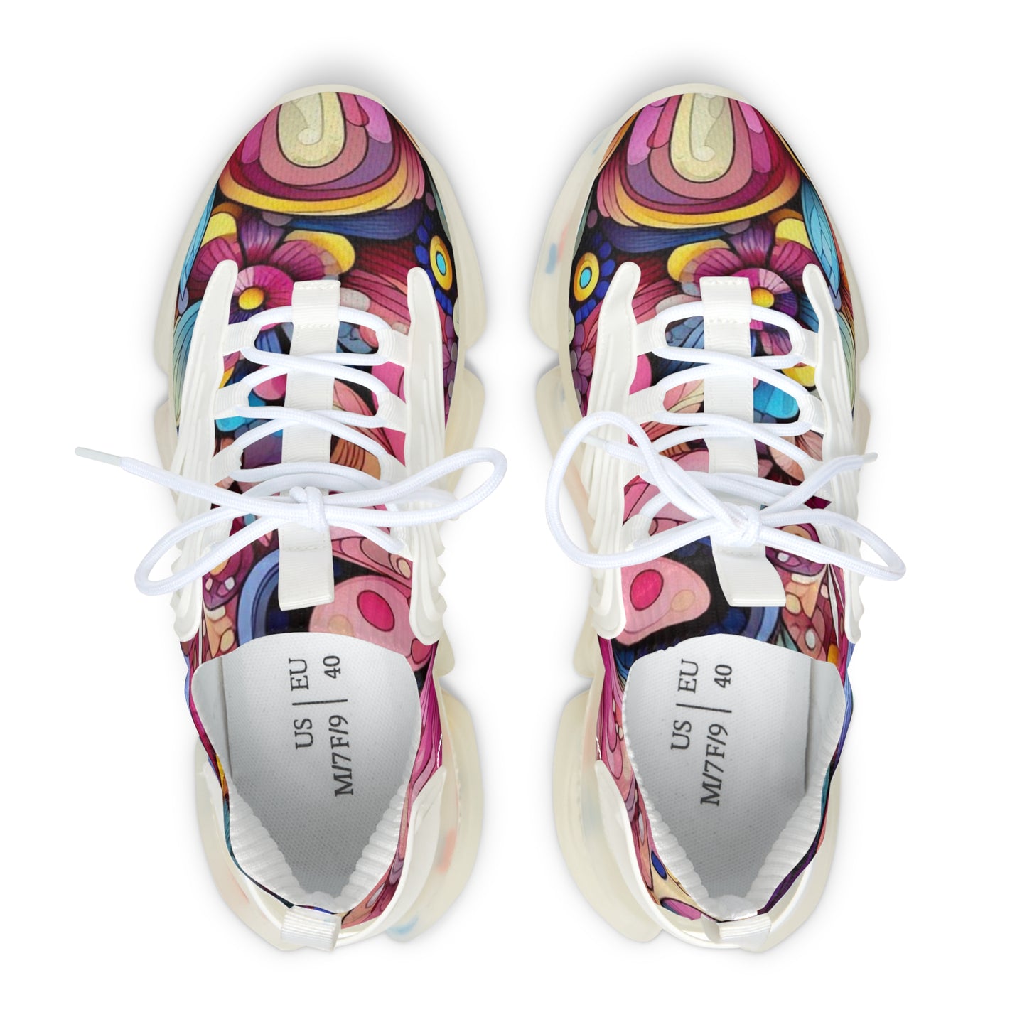 Colorful Women's Mesh Sneakers - Stylish Athletic Shoes for Fitness, Casual Wear, Travel, Festivals, and Everyday Comfort