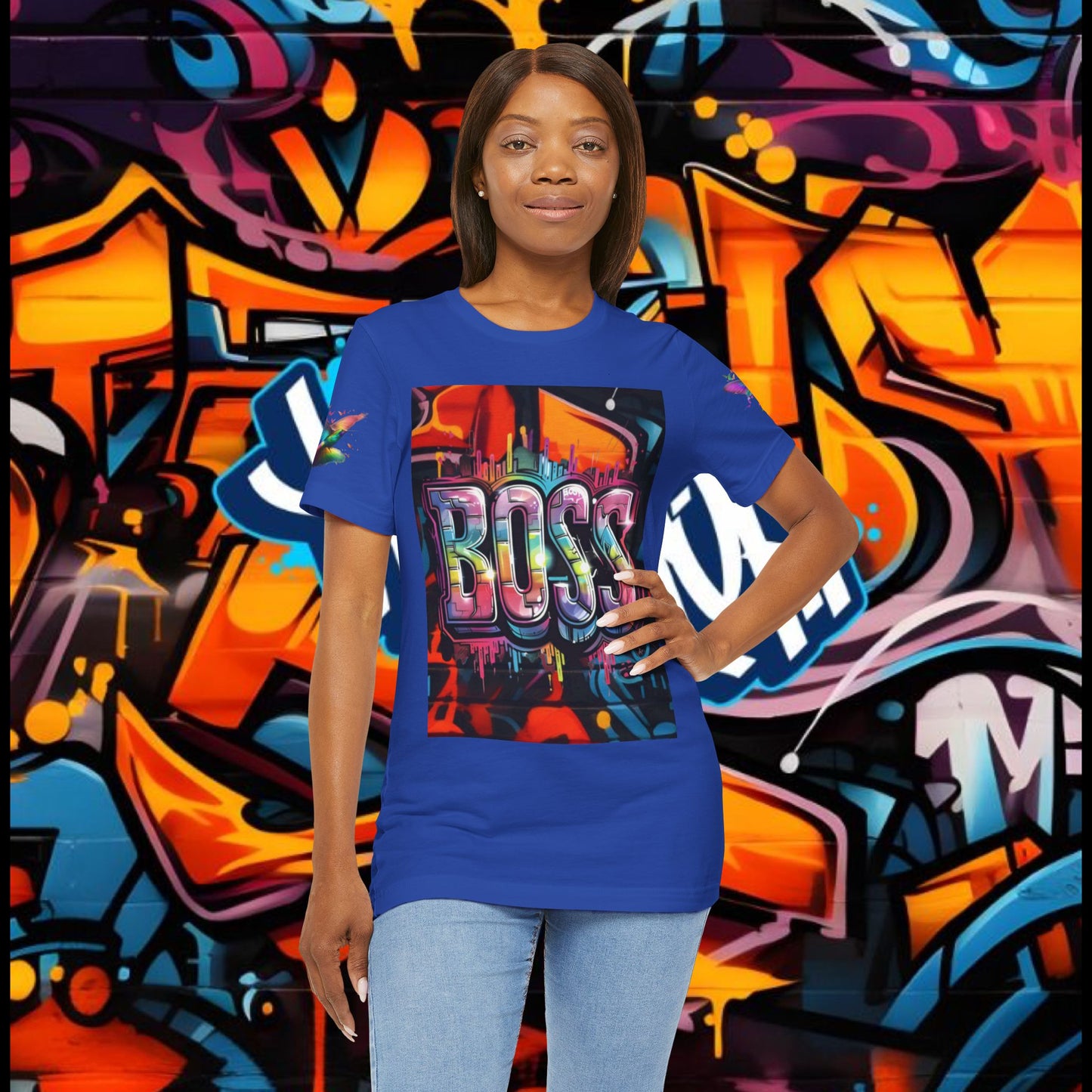 Graffiti Boss Female Tee