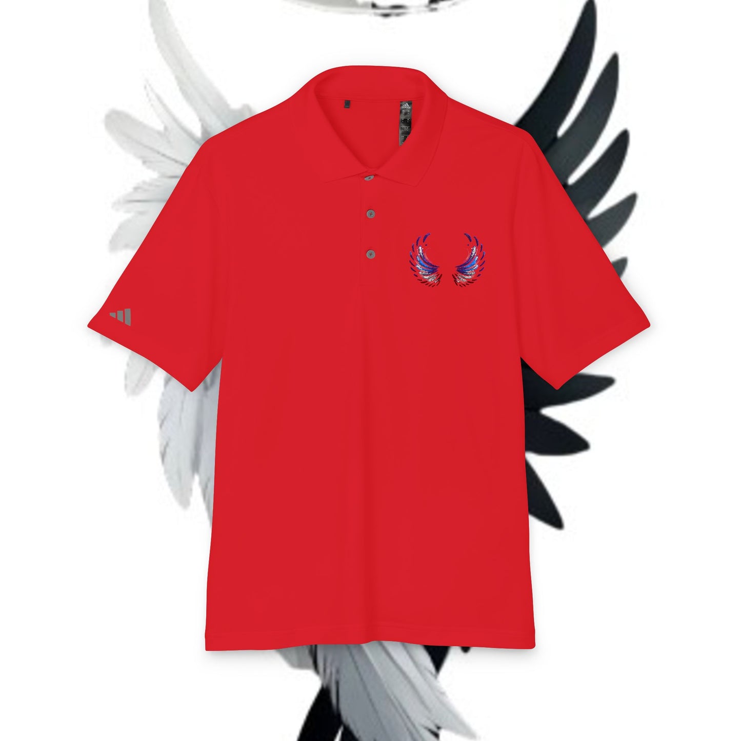 Polo Shirt Butterfly Wing Design