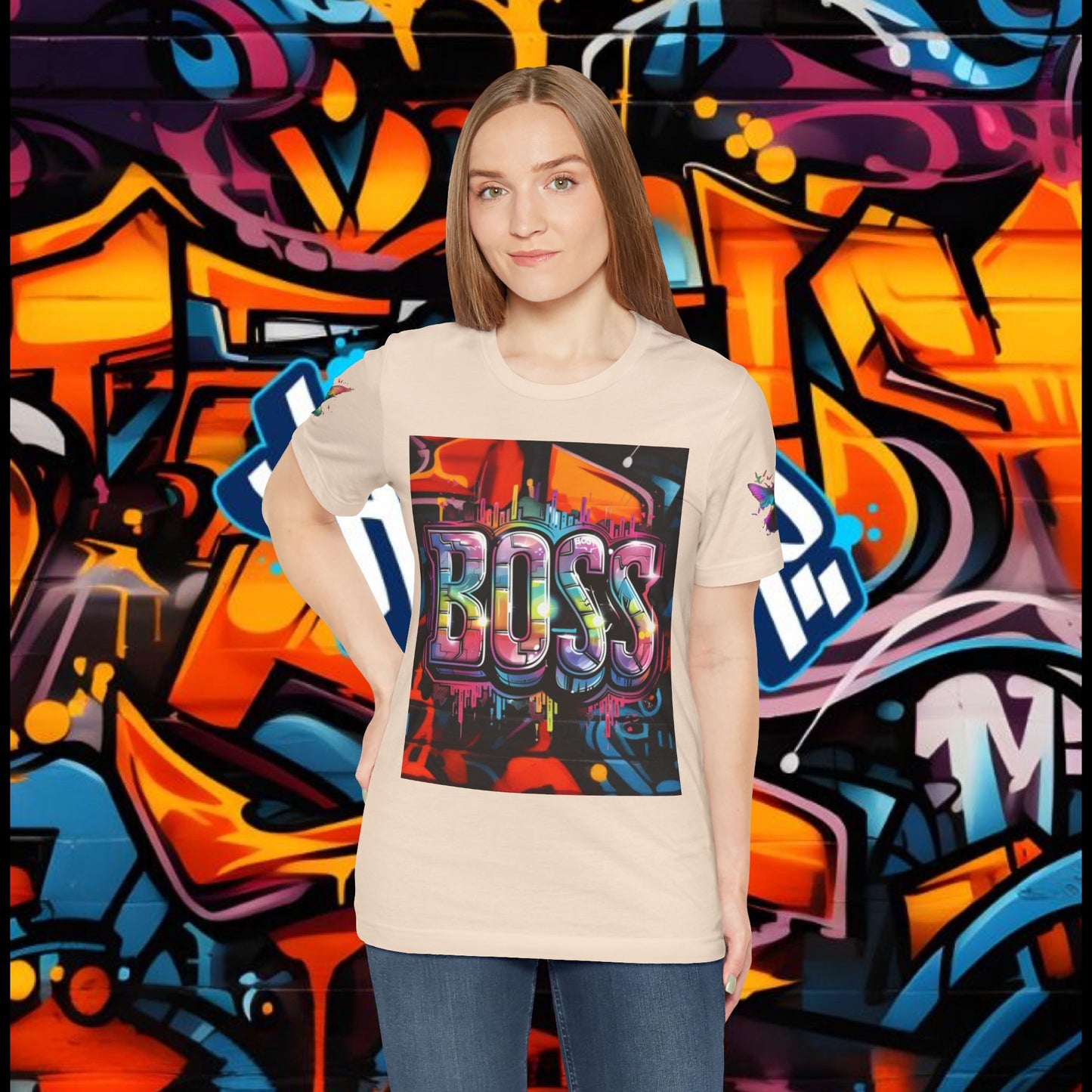 Graffiti Boss Female Tee