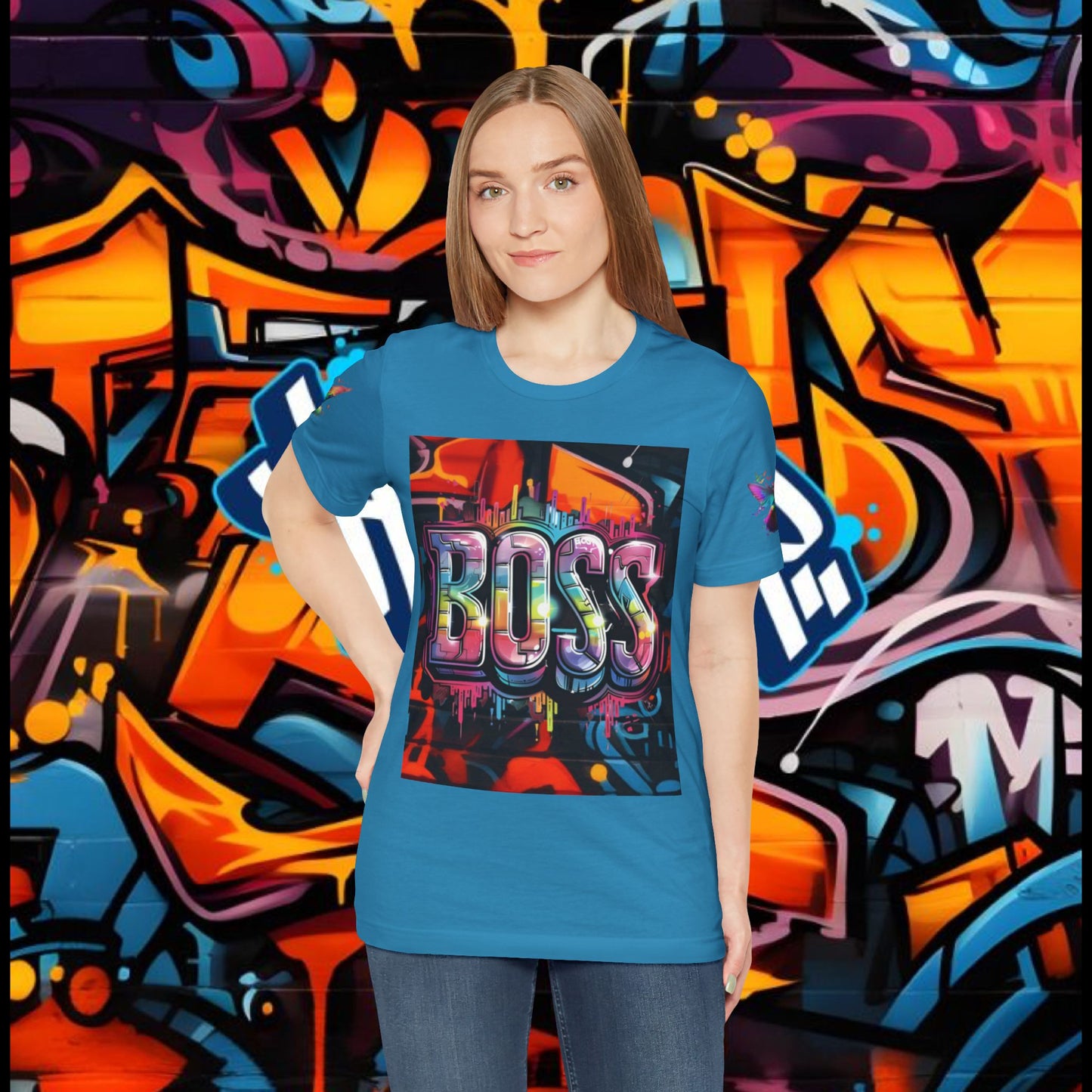 Graffiti Boss Female Tee