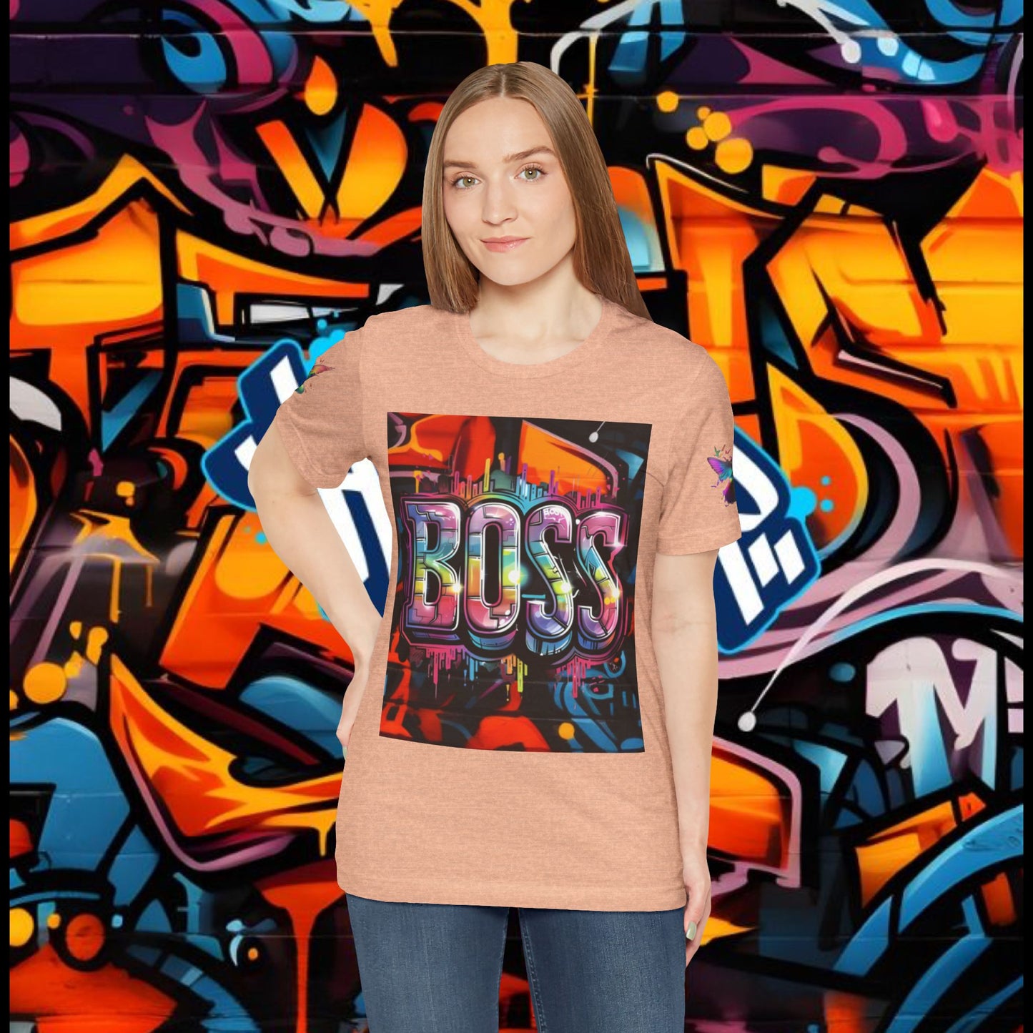 Graffiti Boss Female Tee