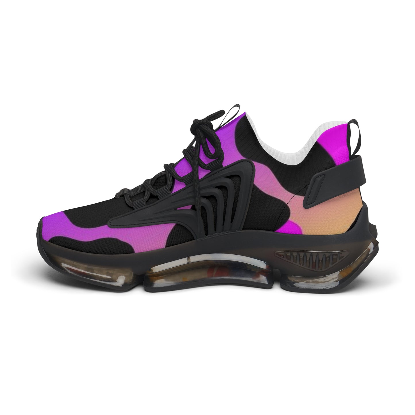 Trendy Women's Mesh Sneakers, Colorful Athletic Shoes, Stylish Walking Sneakers, Unique Sport Shoes, Fashion-forward Sneakers