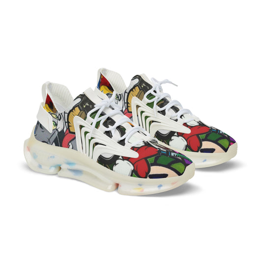 Sneakers Cartoon Mashup Men's Mesh