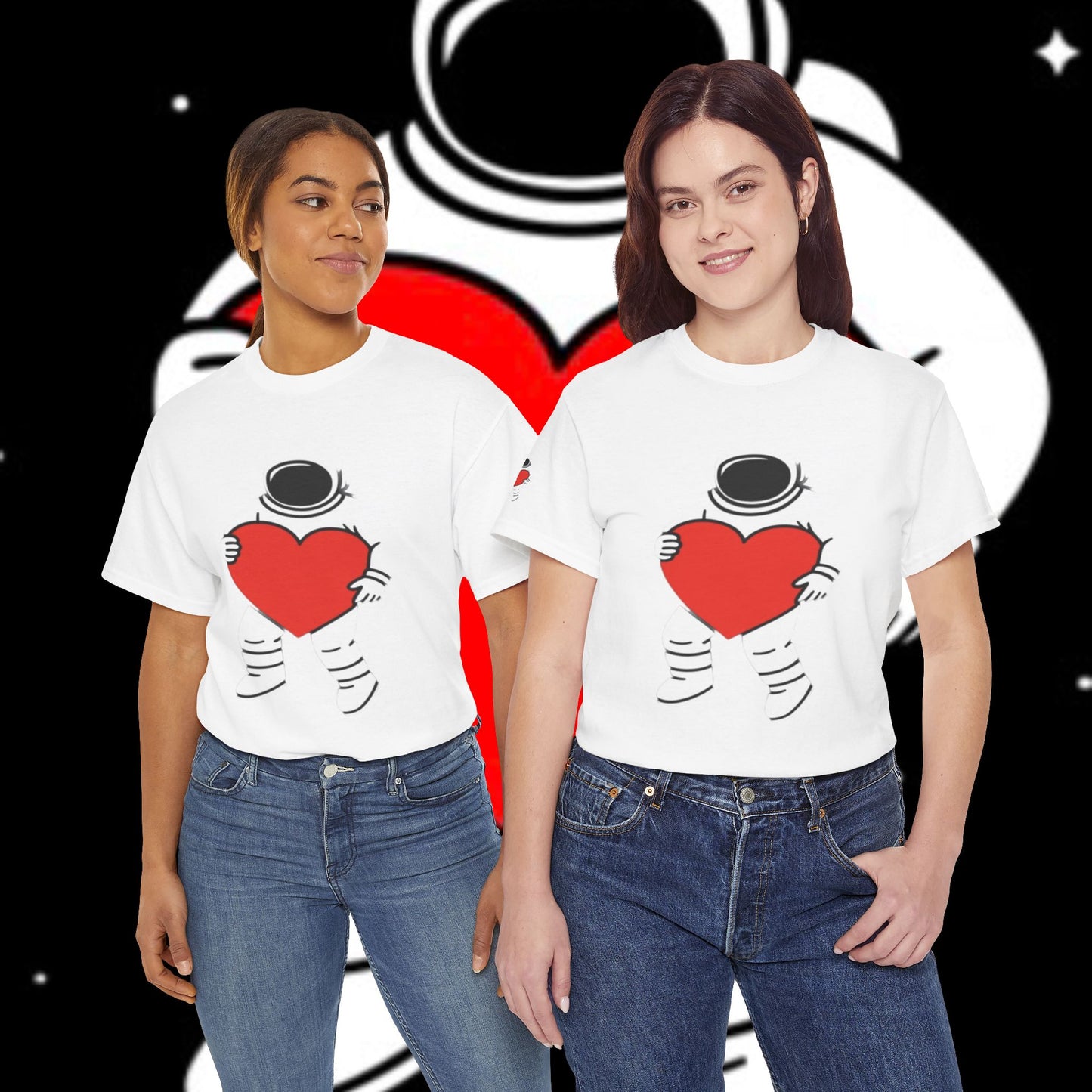 Couples Unisex Tee Collection - Short Sleeve Shirts for Besties and Couples