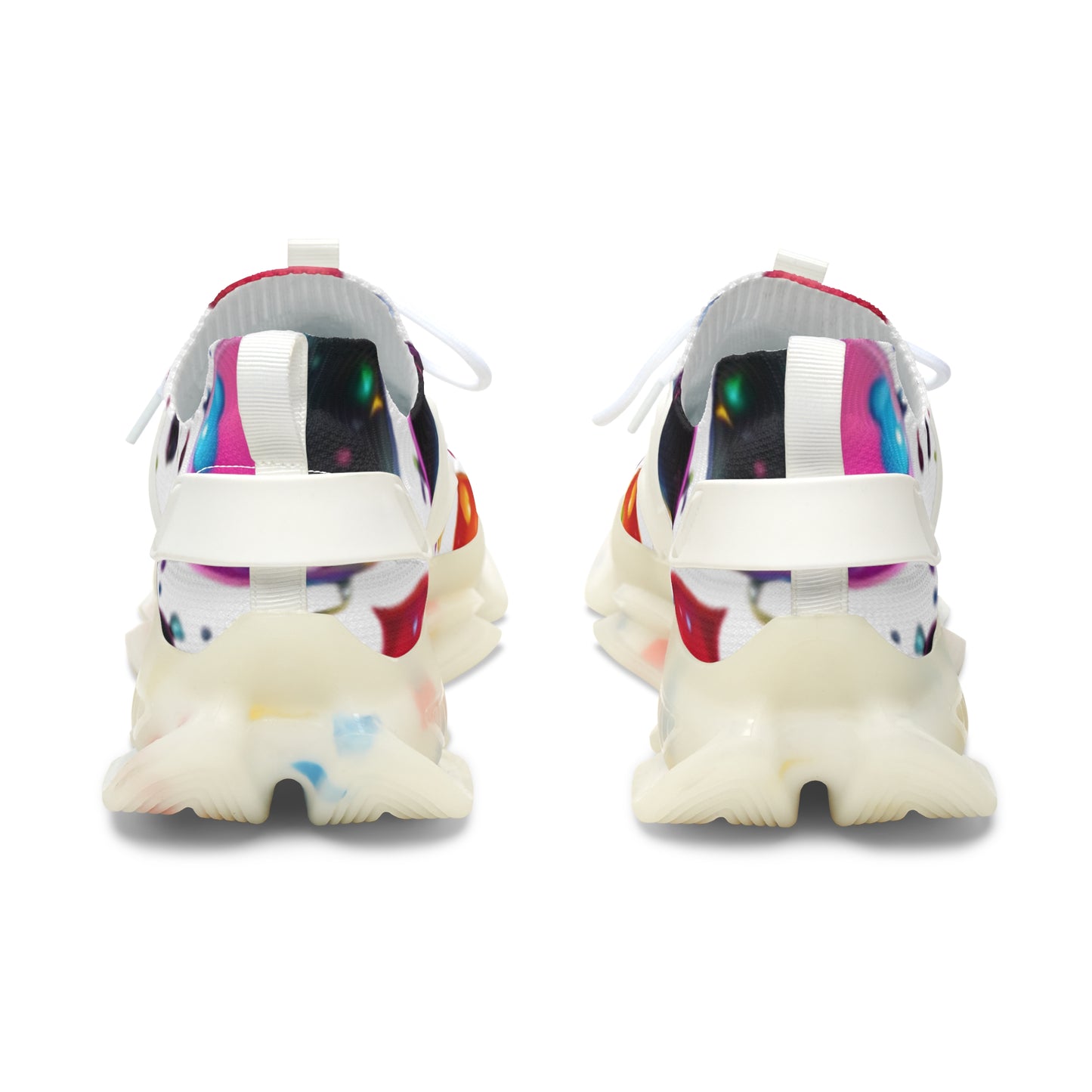 Sneakers with Candy Rain Design
