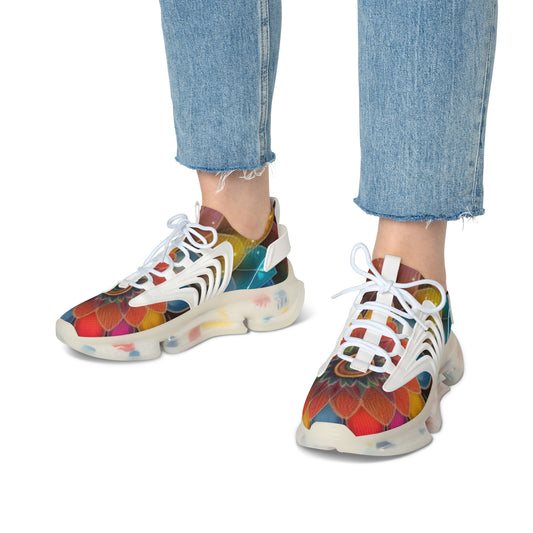 Mesh Sneakers - Mandela Style Design