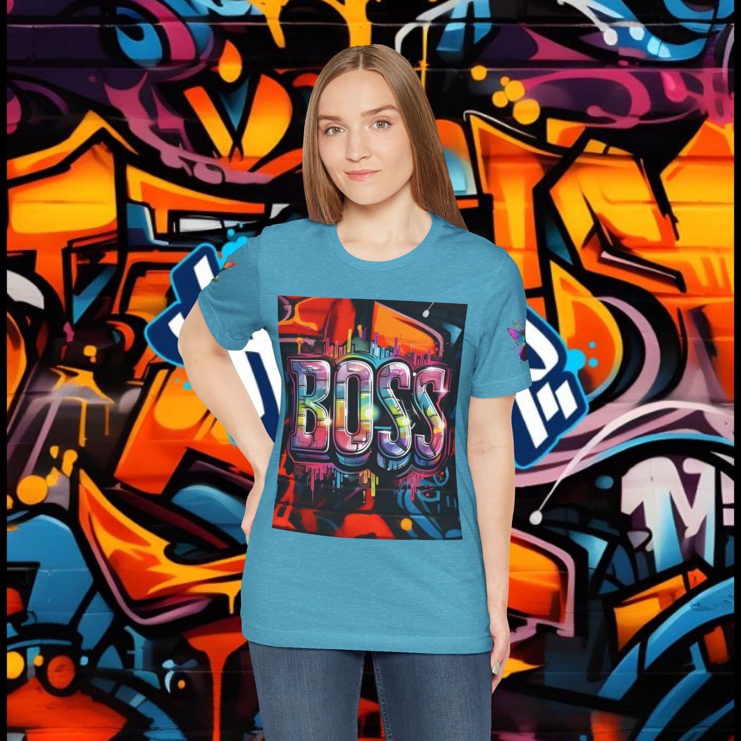 Graffiti Boss Female Tee