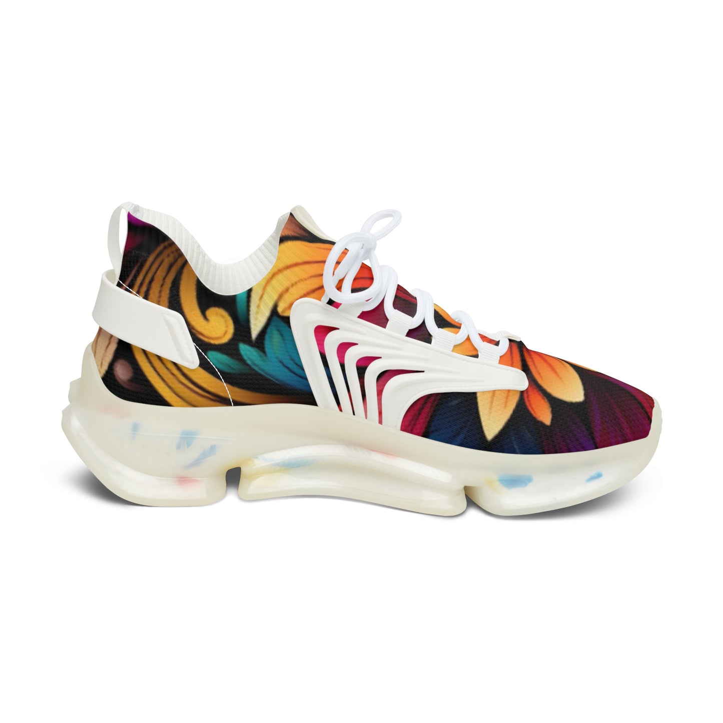 Colorful Women's Mesh Sneakers for Fashionable Comfort, Stylish Running Shoes, Trendy Athletic Footwear, Floral Sneakers, Perfect Gift [...]