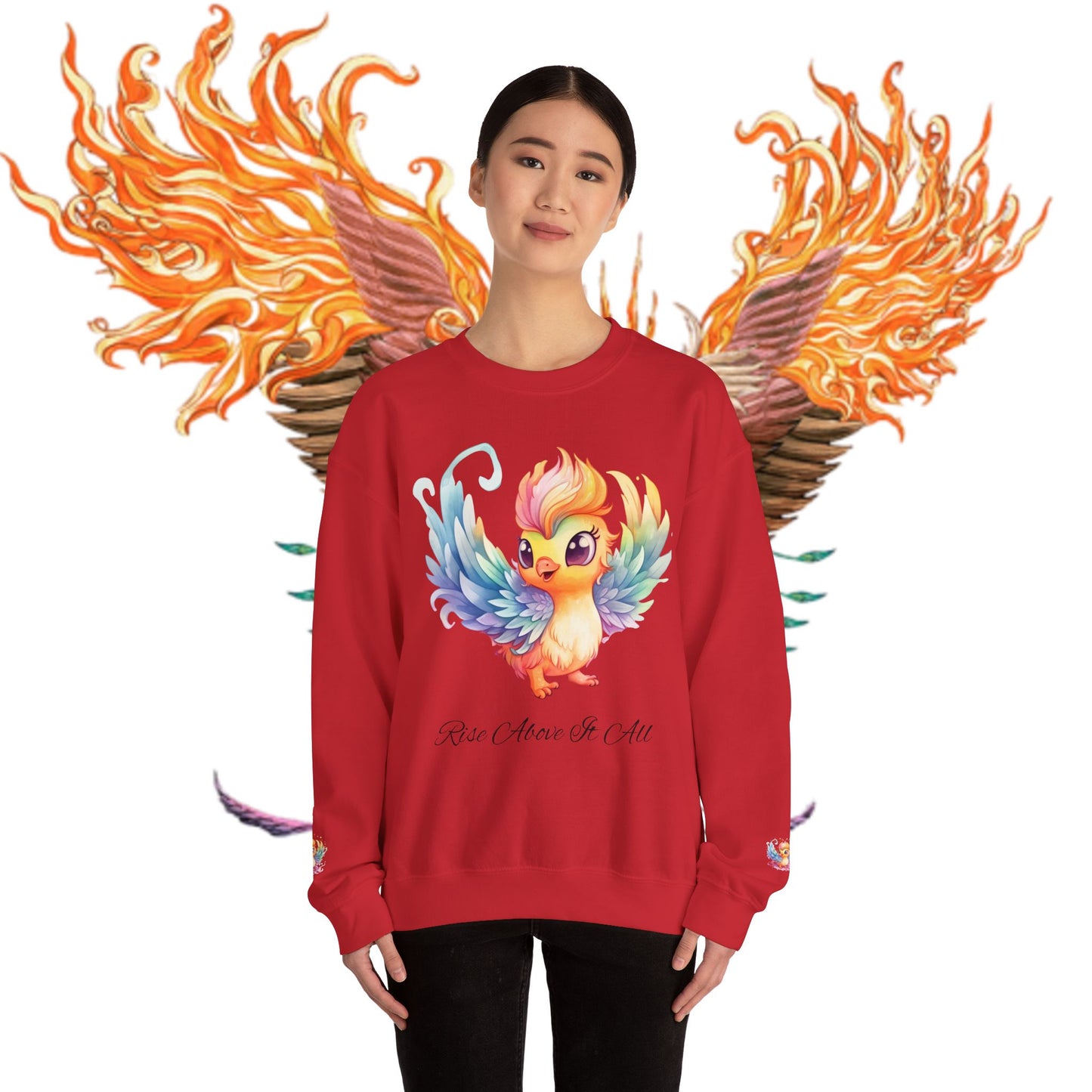 Unisex Sweatshirt Phoenix Collection with Quotes