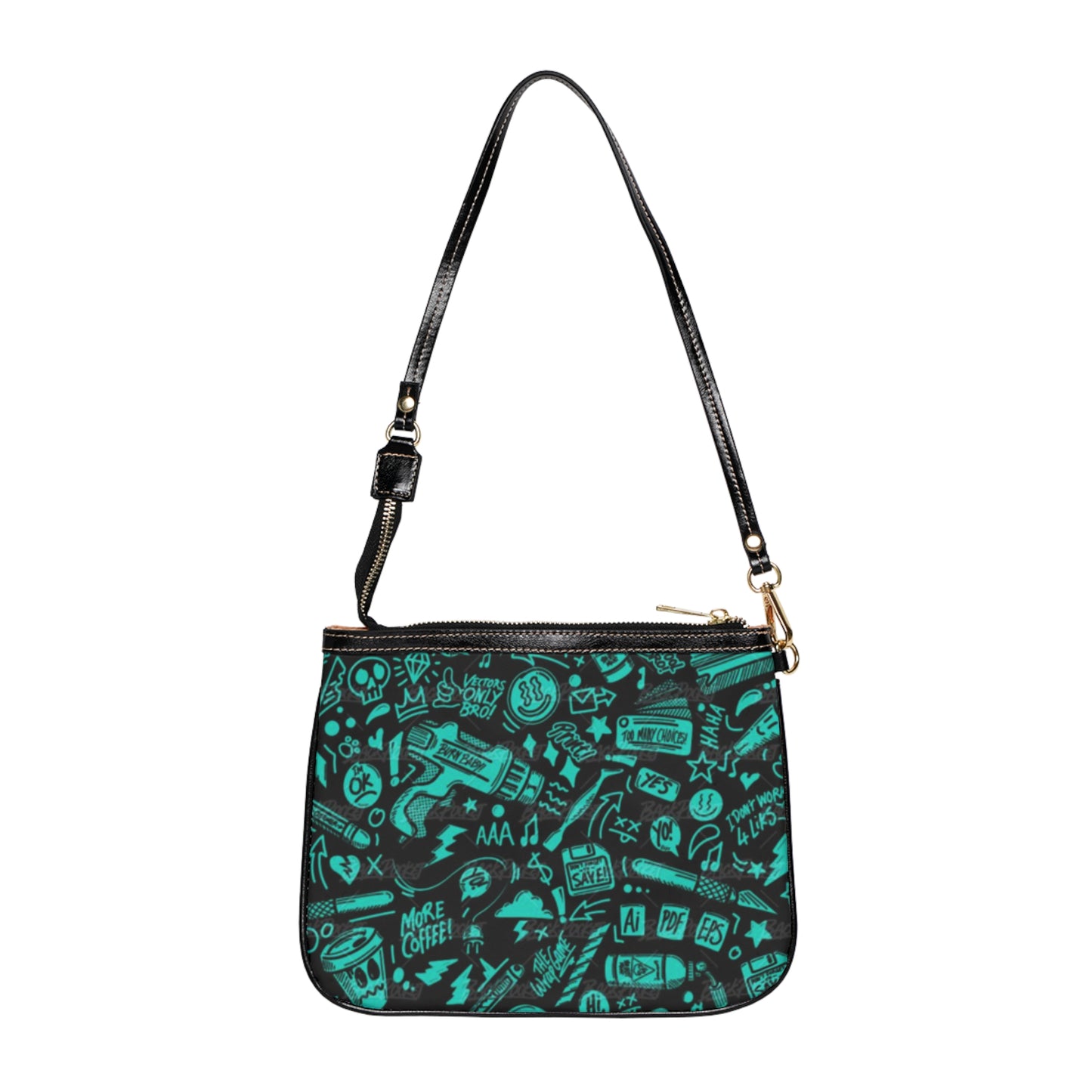 Trendy Small Shoulder Bag | Unique Pattern Handbag, Everyday Purse, Girls' Night Out, Stylish Gift, Casual Chic