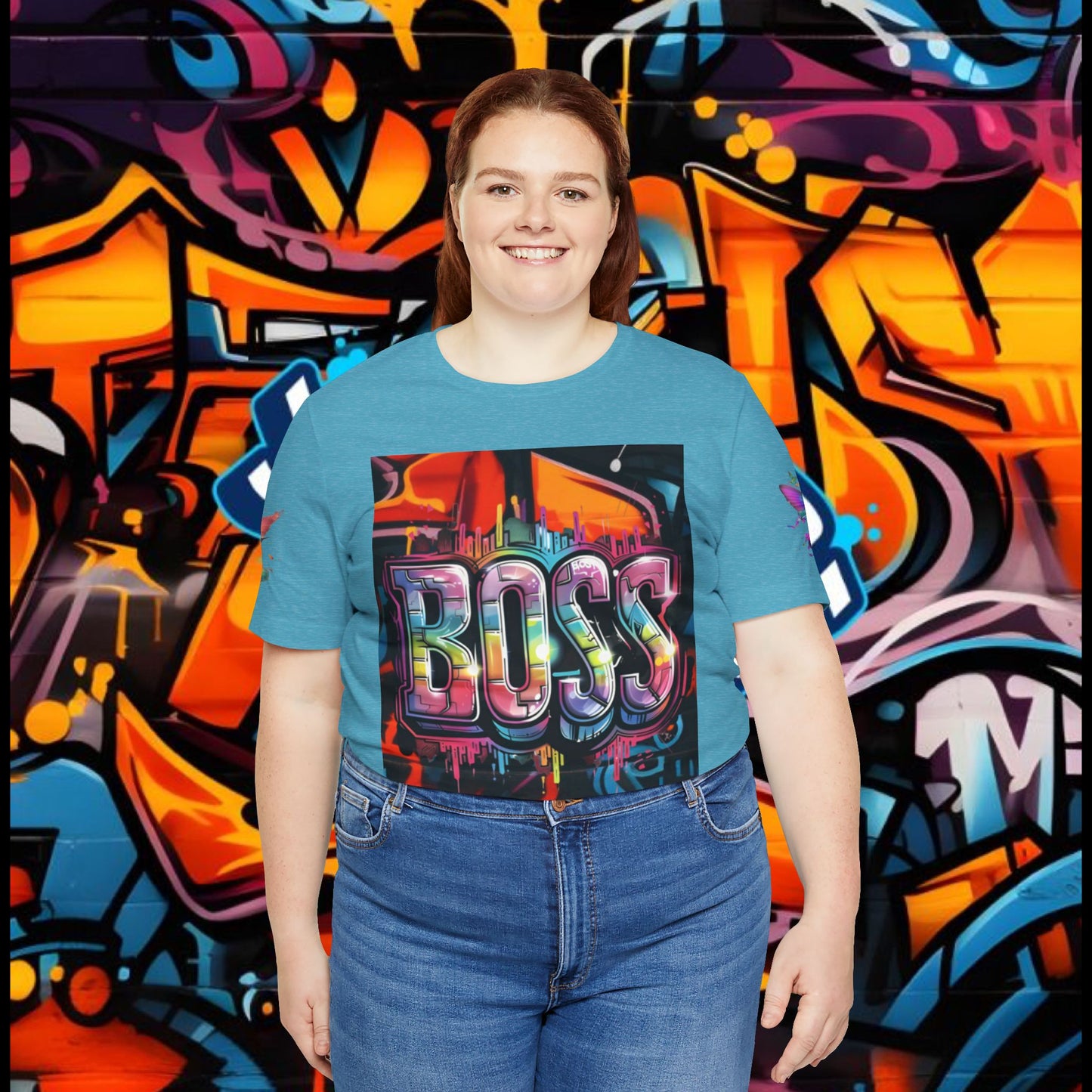Graffiti Boss Female Tee