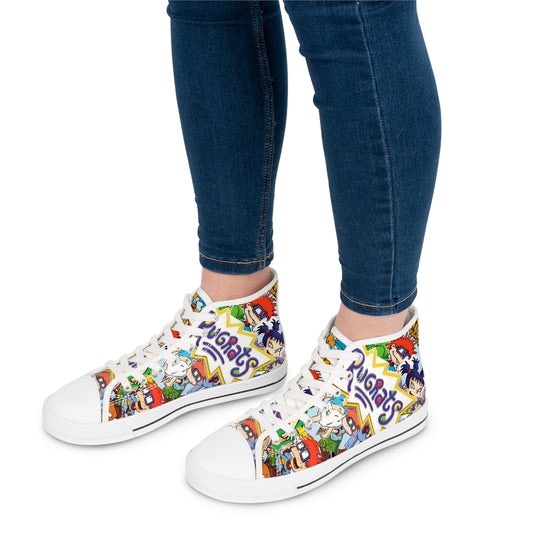 Cartoon High Top Sneakers