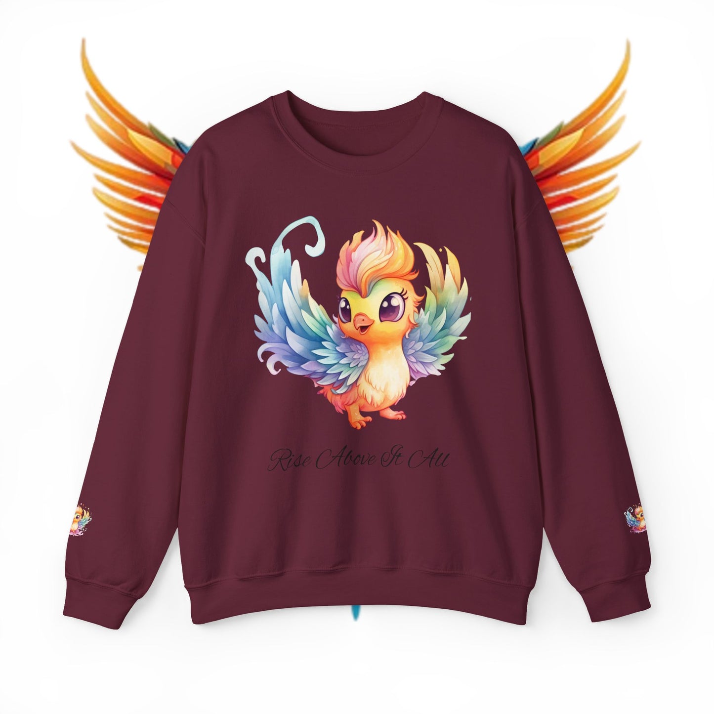 Unisex Sweatshirt Phoenix Collection with Quotes