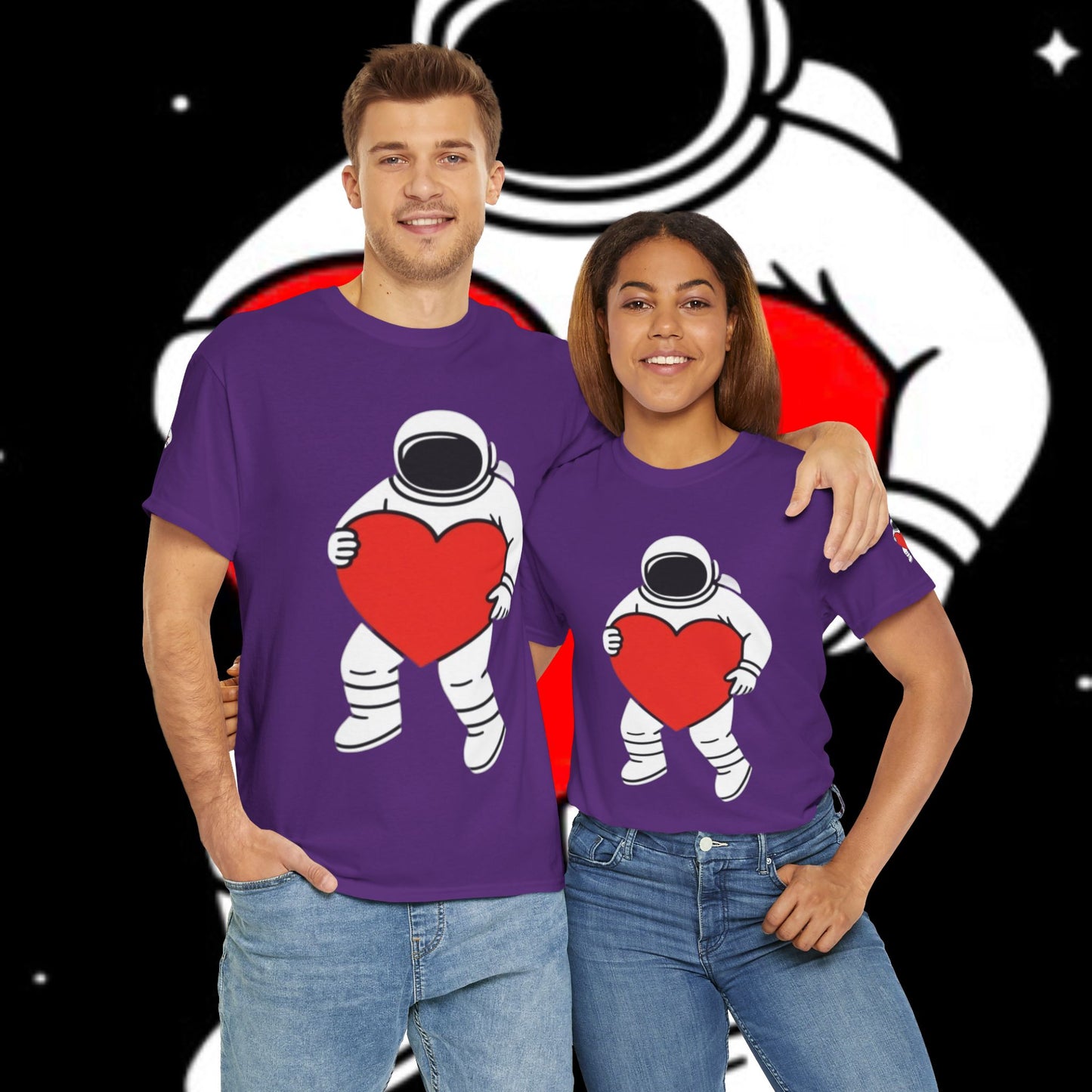 Couples Unisex Tee Collection - Short Sleeve Shirts for Besties and Couples