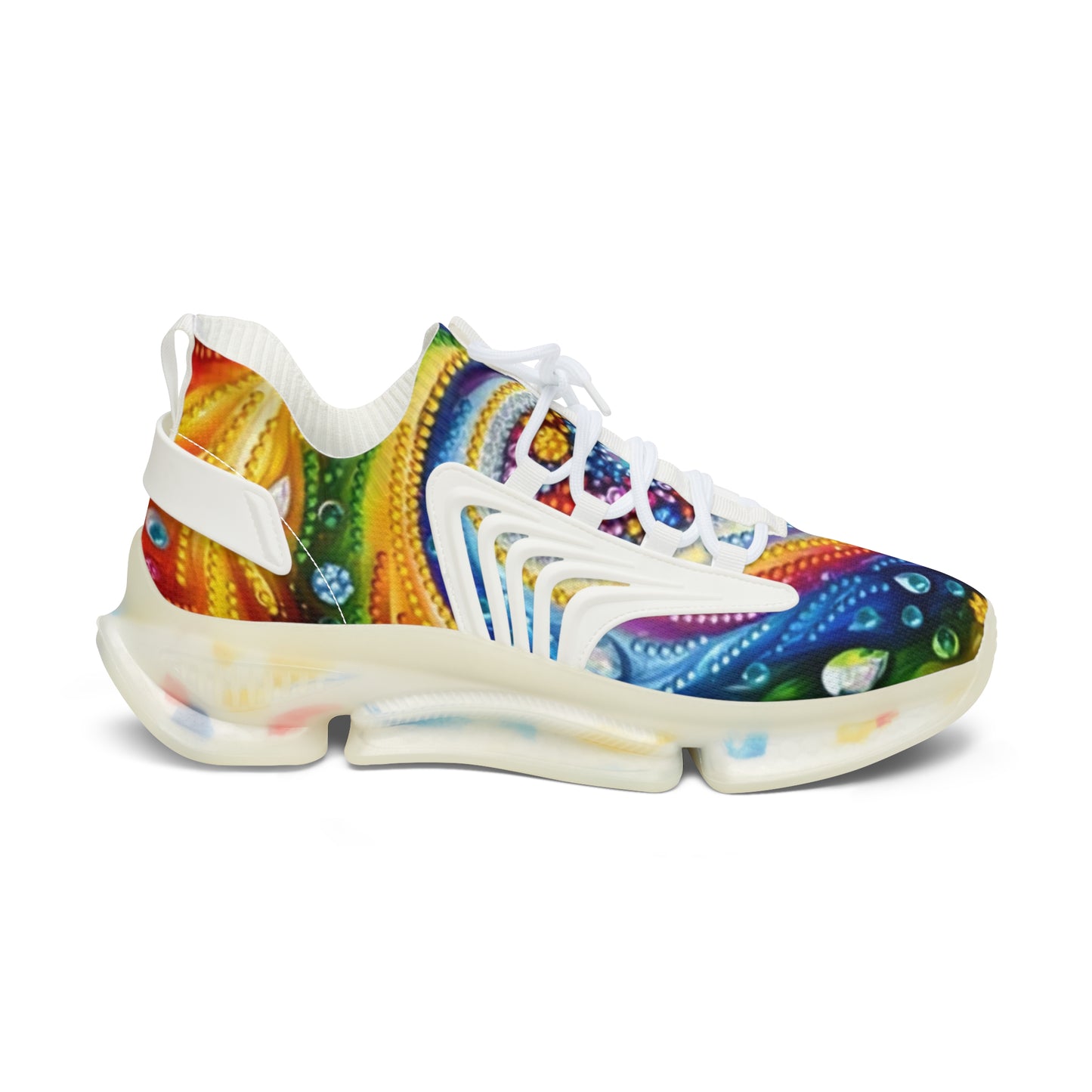 Colorful Women's Mesh Sneakers - Vibrant Athletic Shoes for Fashion Lovers, Comfortable Footwear, Trendy Sneakers, Unique Gifts, [...]