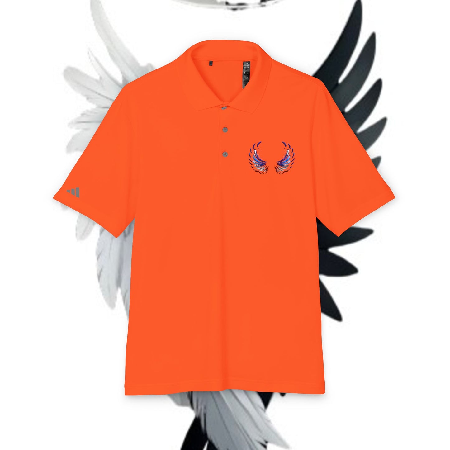 Polo Shirt Butterfly Wing Design
