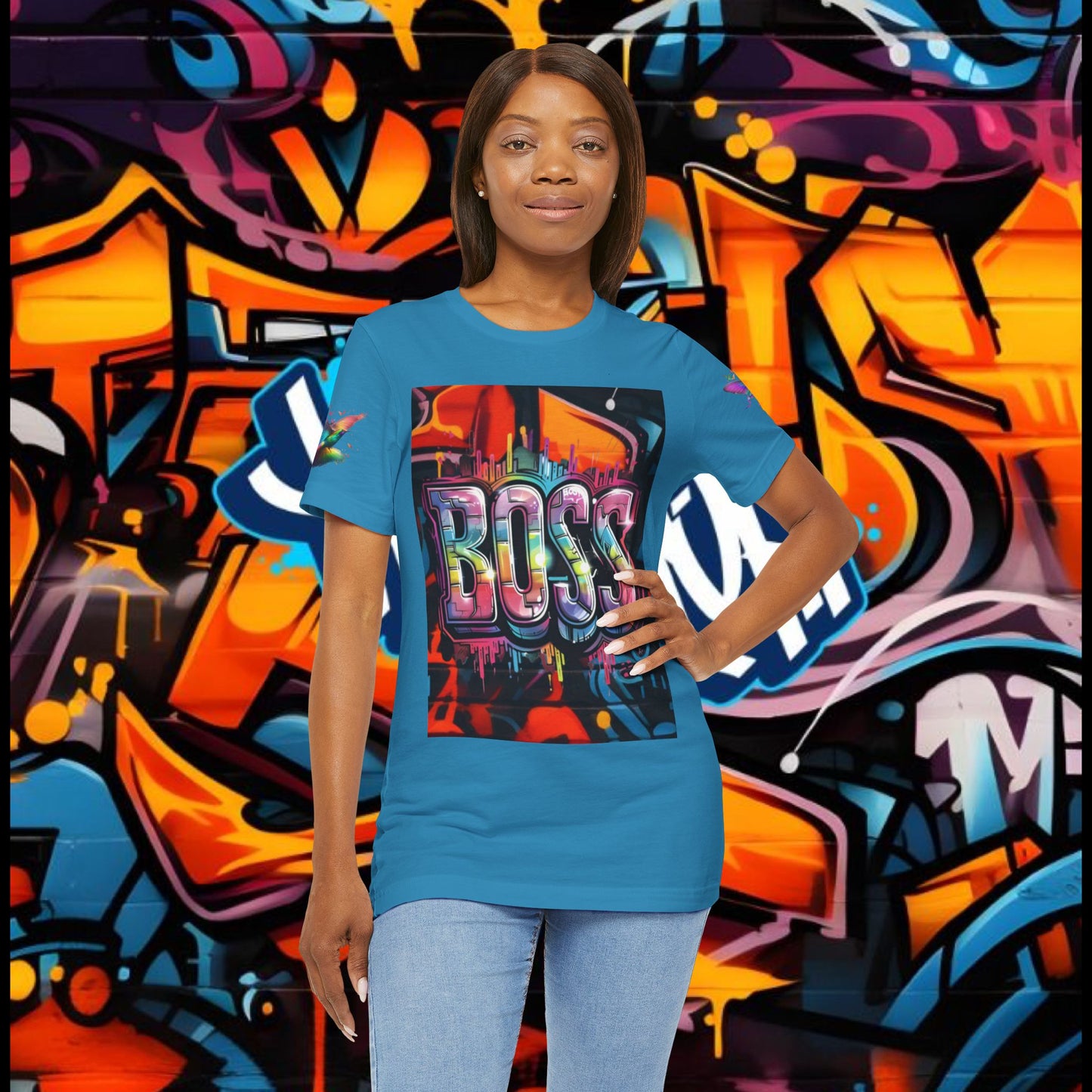 Graffiti Boss Female Tee