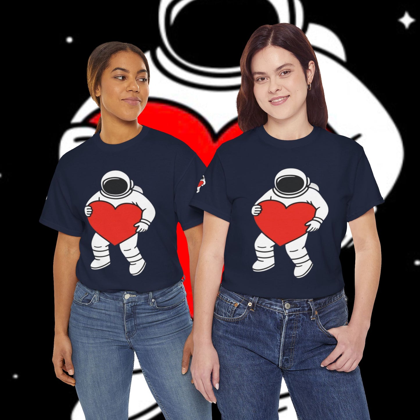 Couples Unisex Tee Collection - Short Sleeve Shirts for Besties and Couples