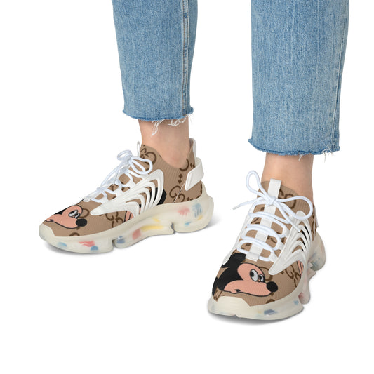 Sneakers - Mickey Mouse Gucci Design for Women