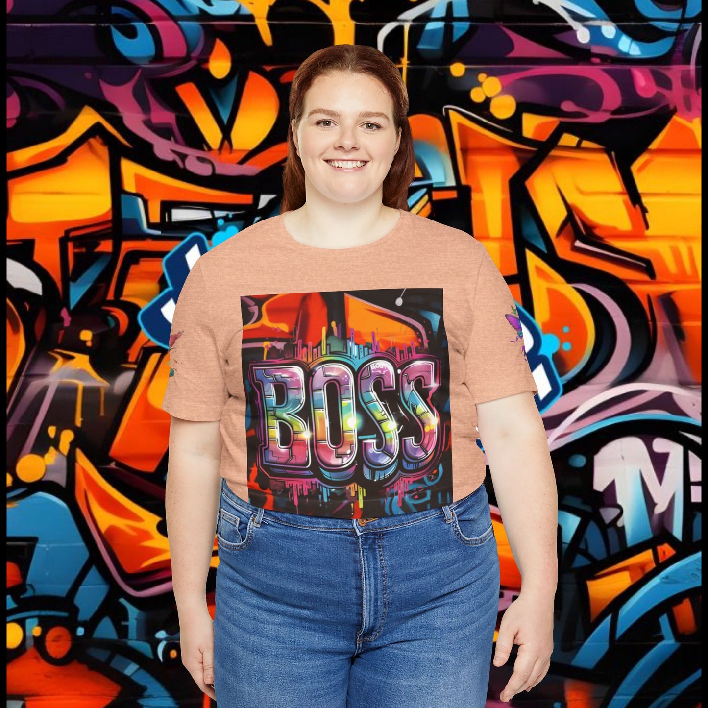 Graffiti Boss Female Tee