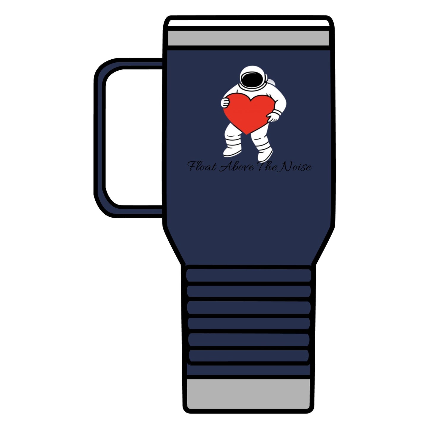 Astronaut Love Travel Mug, Cosmic Coffee Cup, Gift for Space Lovers, Heartwarming Travel Mug, Unique Space-Themed Drinkware, [...]