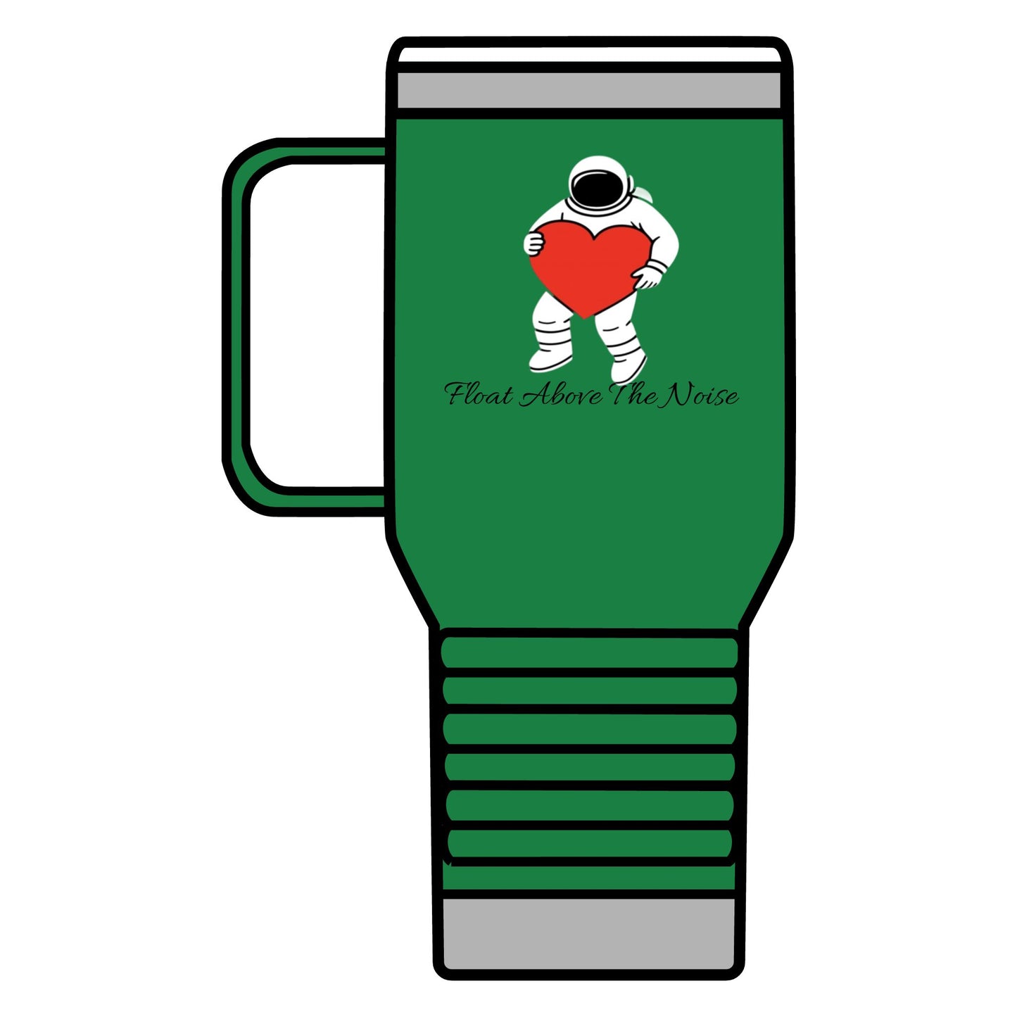 Astronaut Love Travel Mug, Cosmic Coffee Cup, Gift for Space Lovers, Heartwarming Travel Mug, Unique Space-Themed Drinkware, [...]