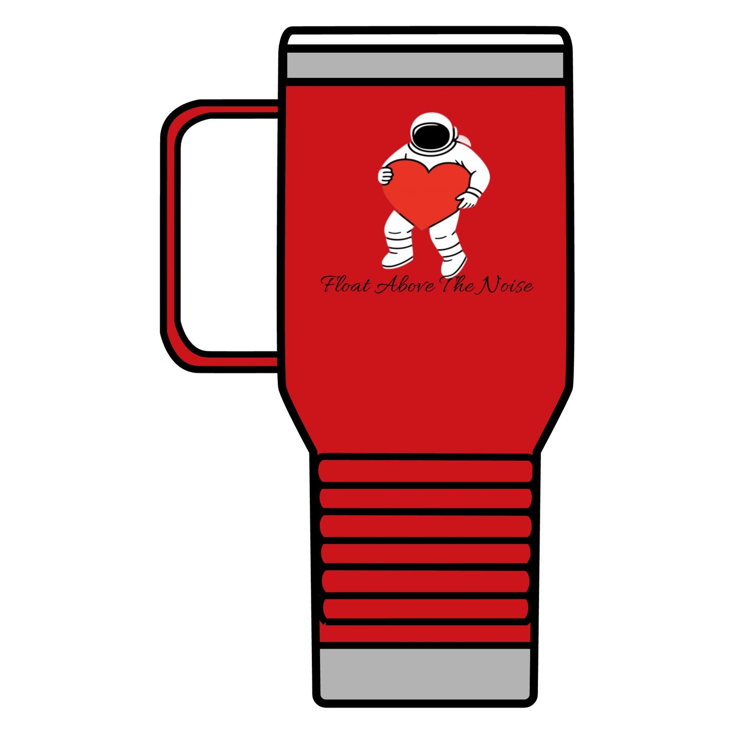 Astronaut Love Travel Mug, Cosmic Coffee Cup, Gift for Space Lovers, Heartwarming Travel Mug, Unique Space-Themed Drinkware, [...]