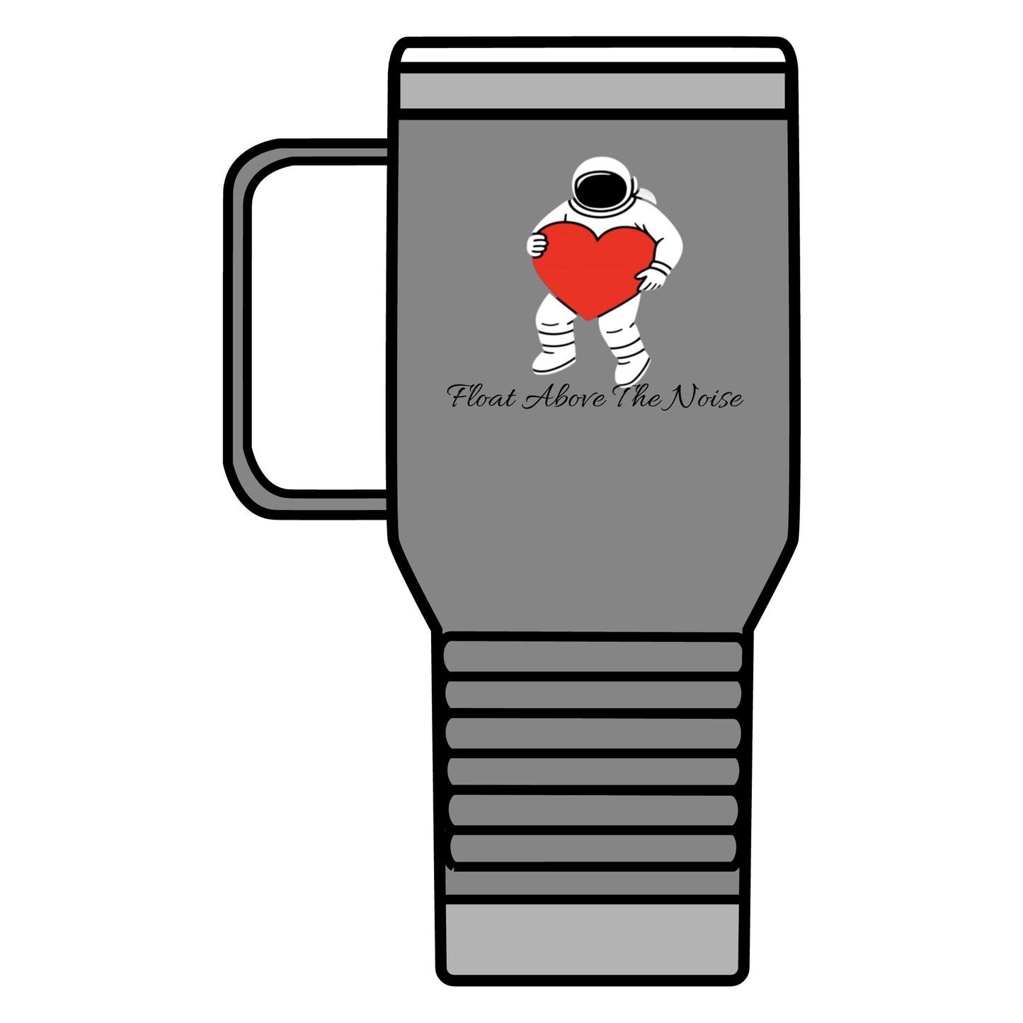 Astronaut Love Travel Mug, Cosmic Coffee Cup, Gift for Space Lovers, Heartwarming Travel Mug, Unique Space-Themed Drinkware, [...]