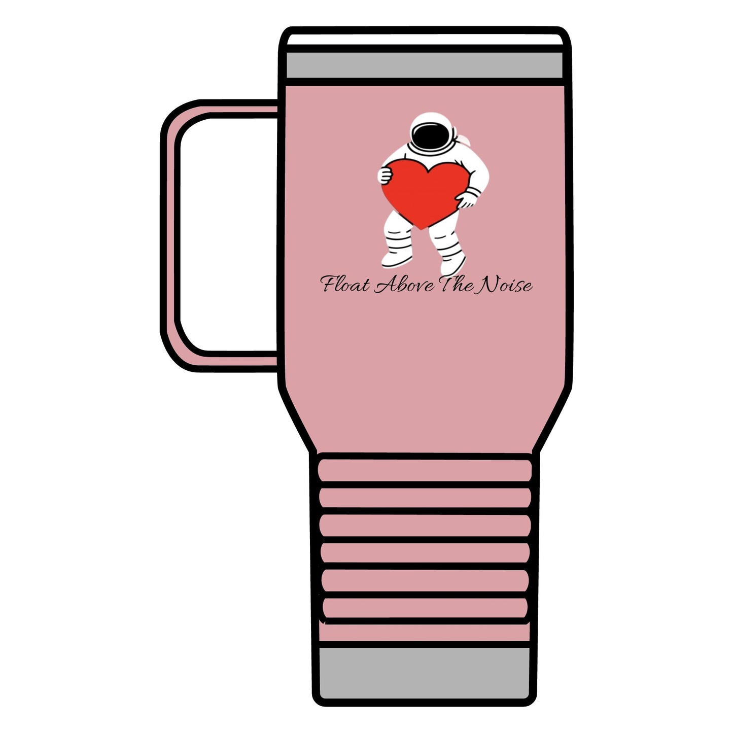 Astronaut Love Travel Mug, Cosmic Coffee Cup, Gift for Space Lovers, Heartwarming Travel Mug, Unique Space-Themed Drinkware, [...]