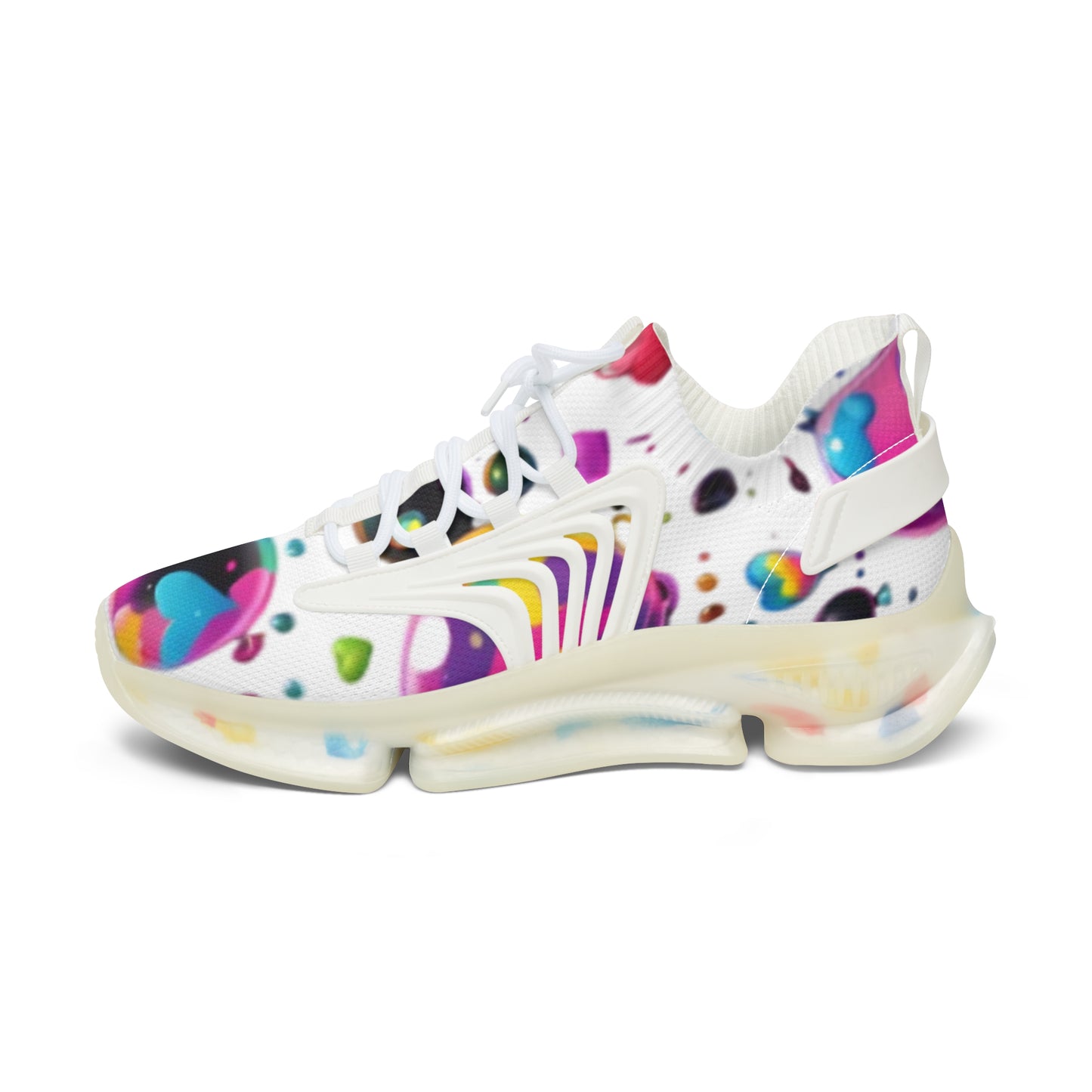Sneakers with Candy Rain Design