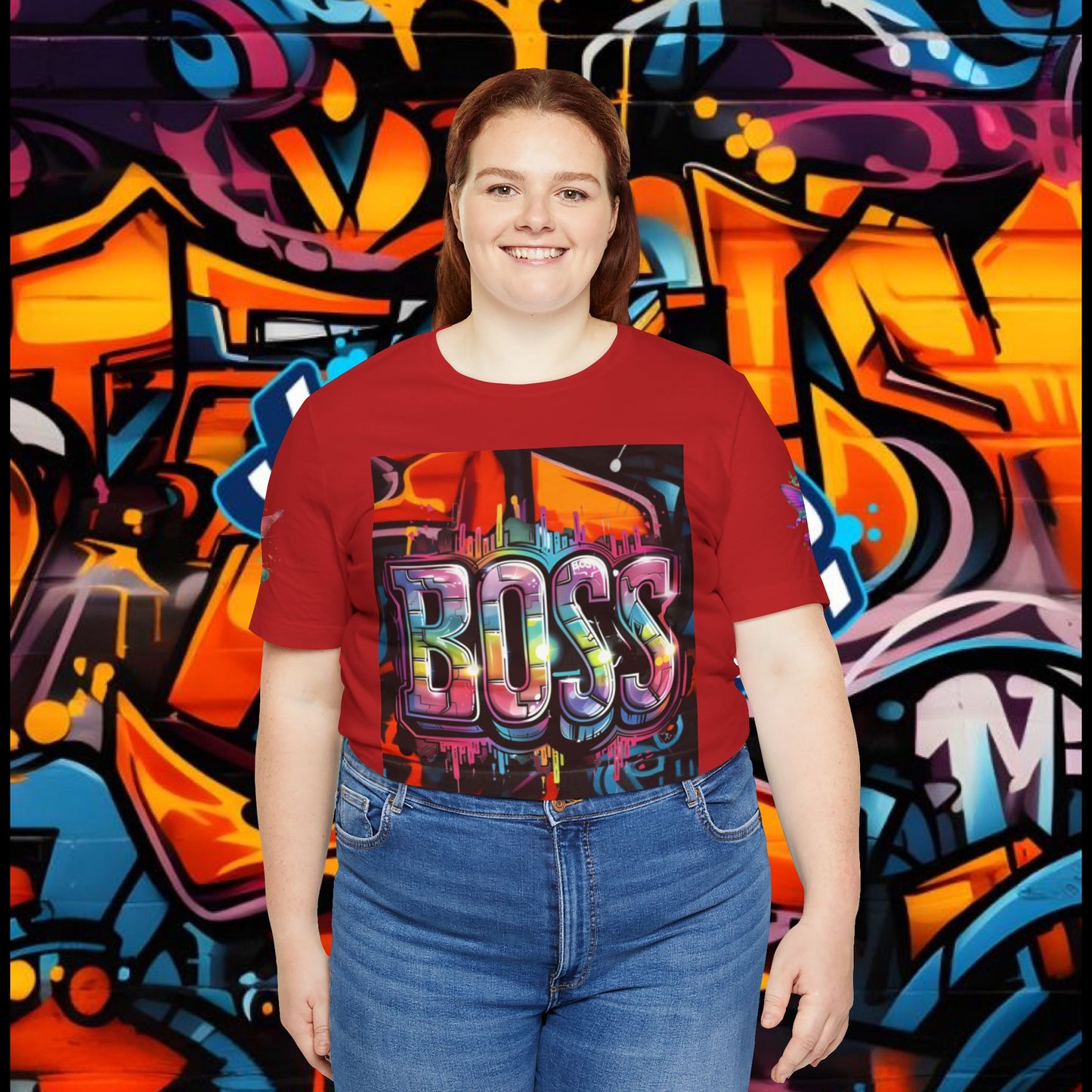 Graffiti Boss Female Tee